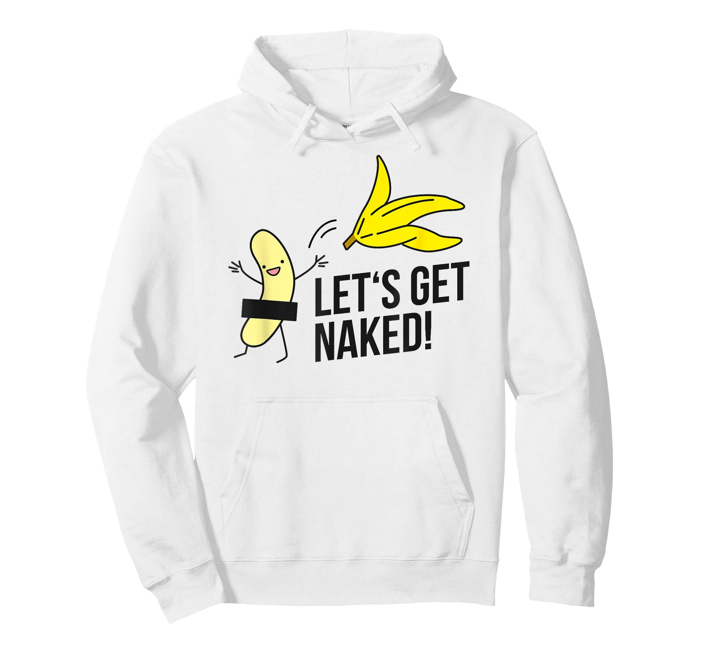 Let's get naked! nudist banana nude banana undressing freedom T-Shirt