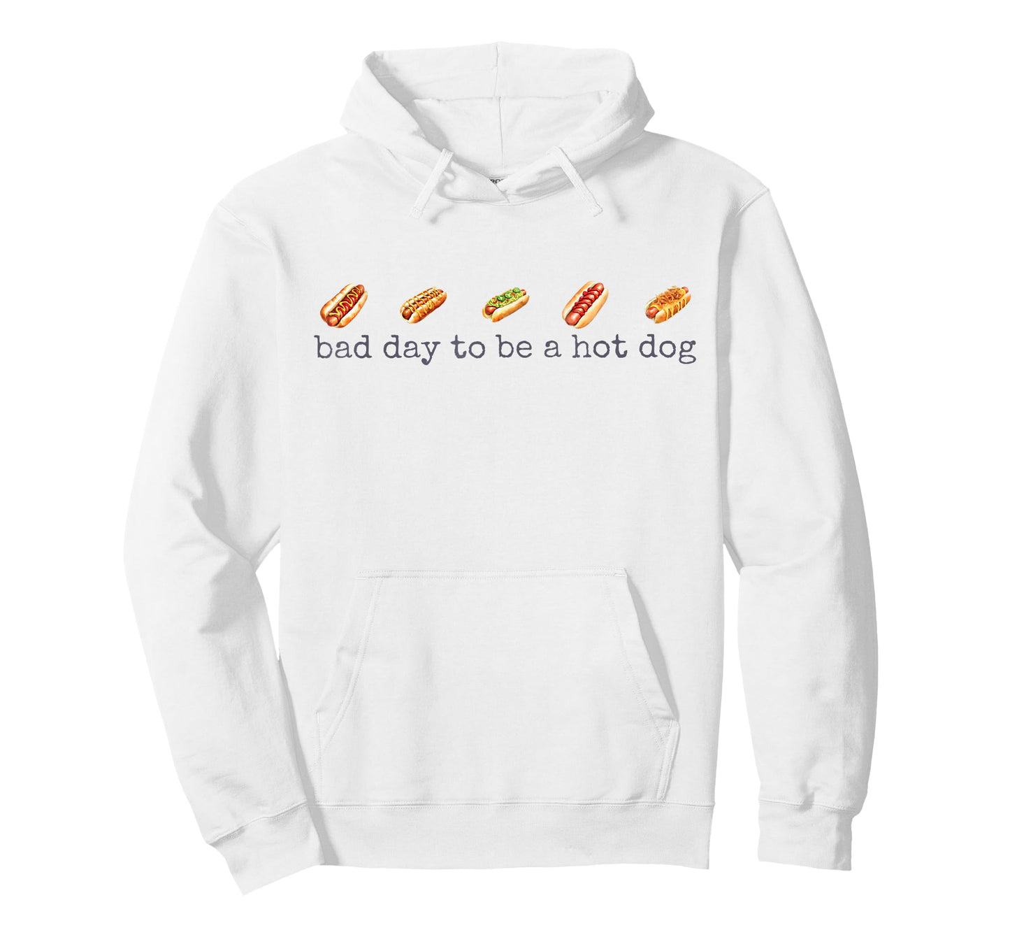 Funny 4th of July Independence Day Bad Day to Be A Hotdog T-Shirt