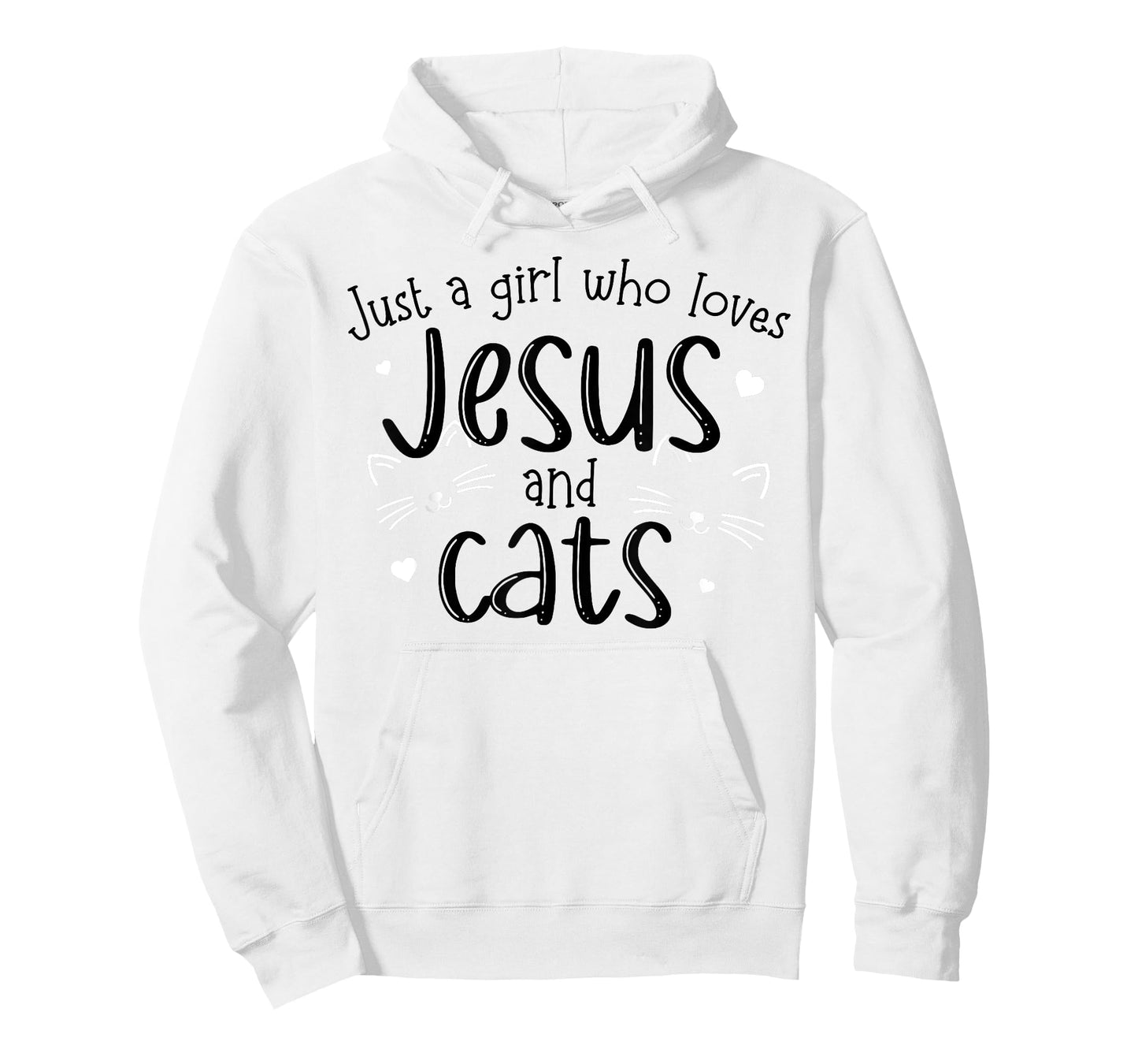 Just A Girl Who Loves Jesus And Cats T-Shirt