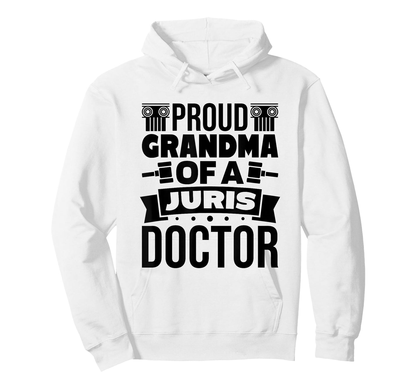 Grandma Of A Juris Doctor Lawyer, Law School Graduate T-Shirt