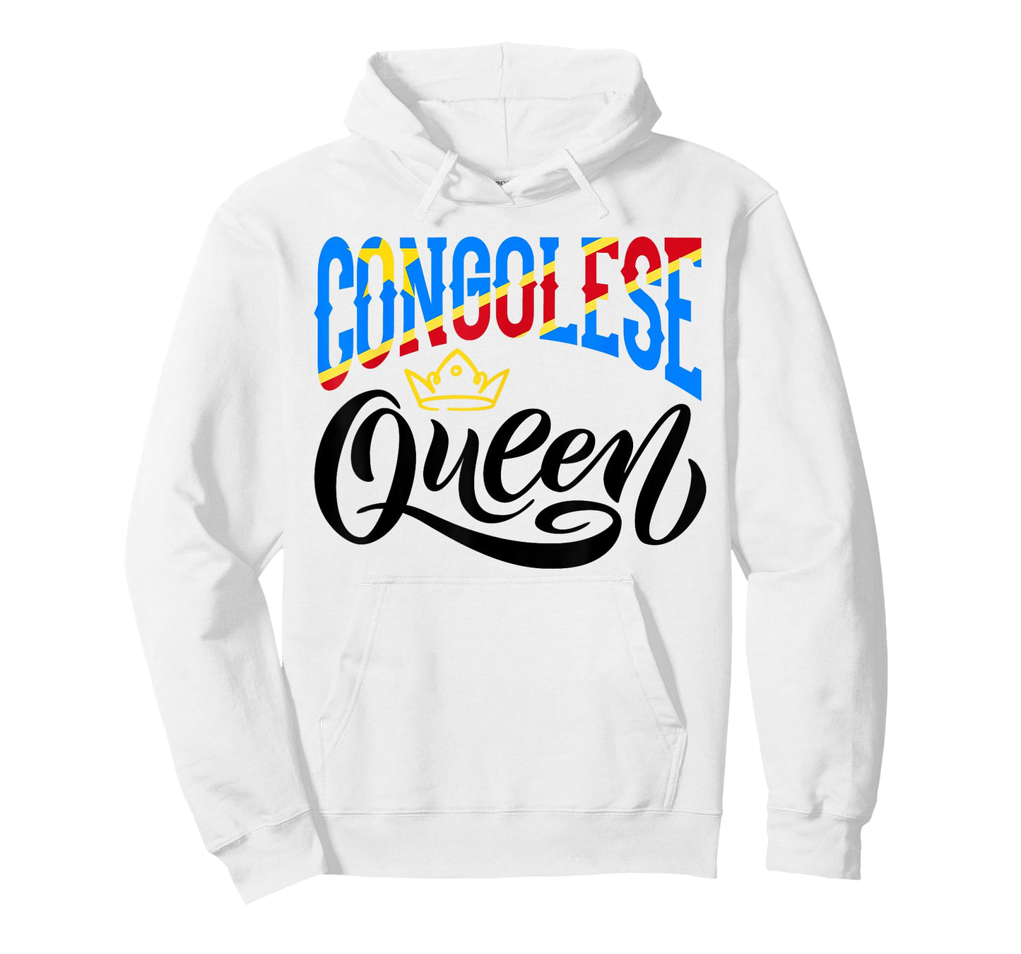 Congolese Queen Congolese DR Congo Congolese Flag T-Shirt