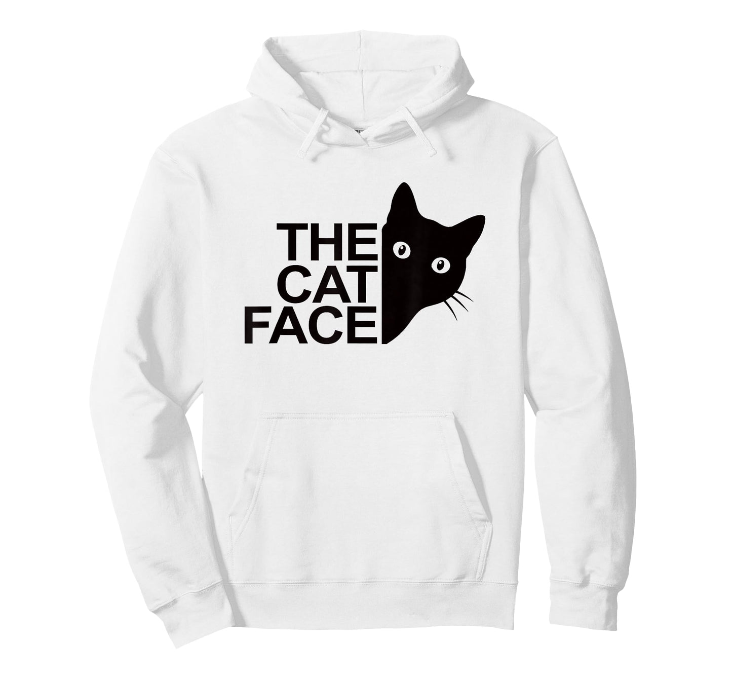 The Cat Face Funny Design Women Men Girl Boy Cute Kitty T-Shirt