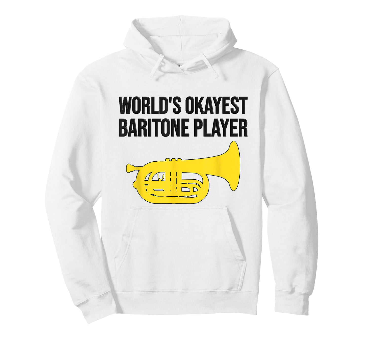 WORLD'S OKAYEST BARITONE PLAYER - Funny Marching Baritone T-Shirt