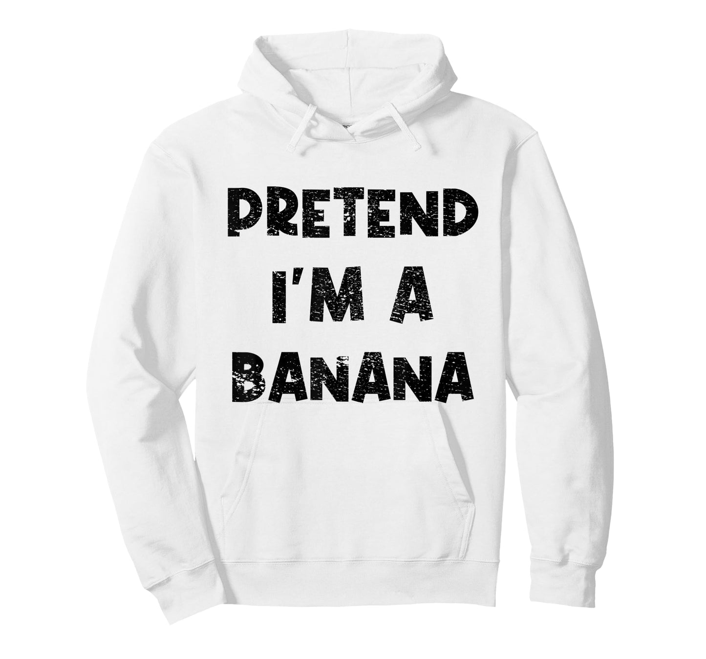 Pretend I'm A Banana - Funny Lazy Halloween Costume Party T-Shirt