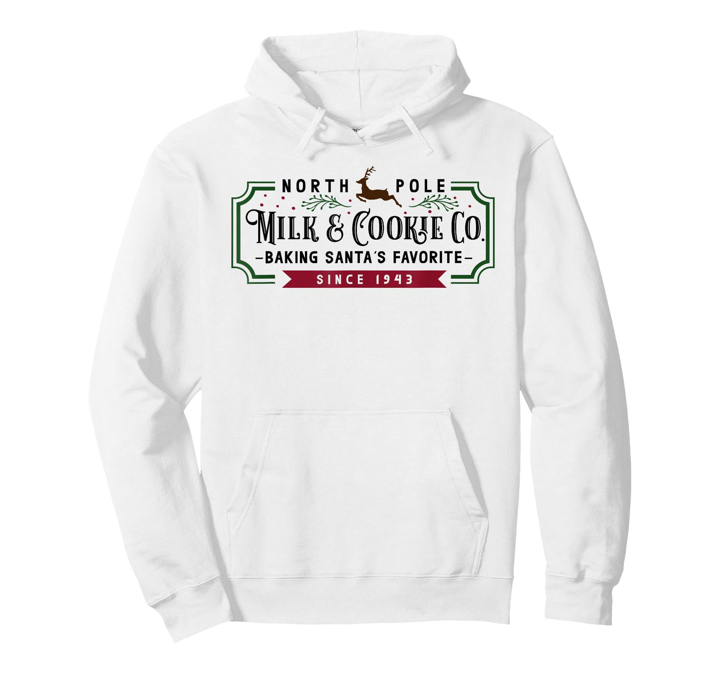 Christmas North Pole Milk and Cookie Co T-Shirt