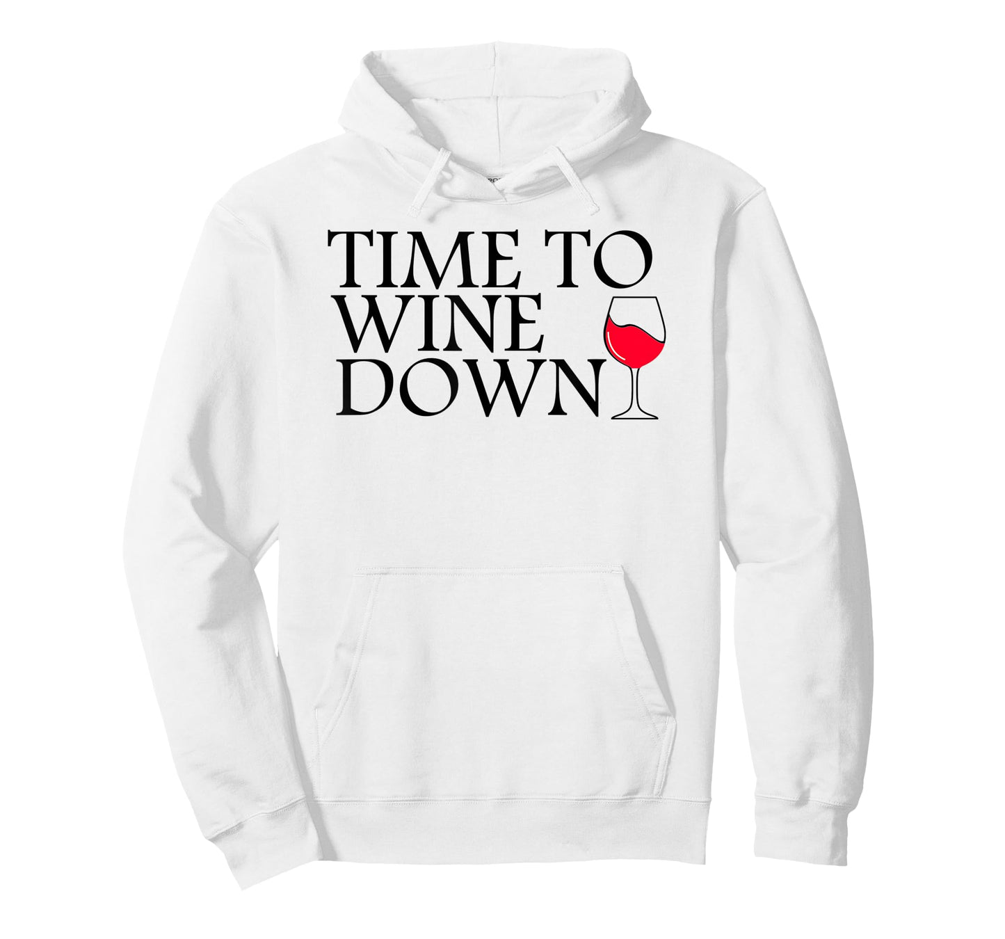 Time To Wine Down - Cat Mother Wine Lover - Funny Drinking T-Shirt