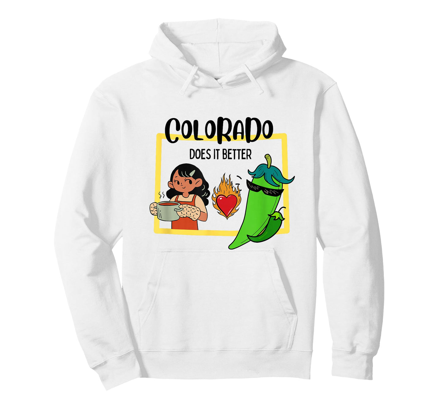 Colorado Green Chili Festival Cookoff, Pueblo Colorado T-Shirt