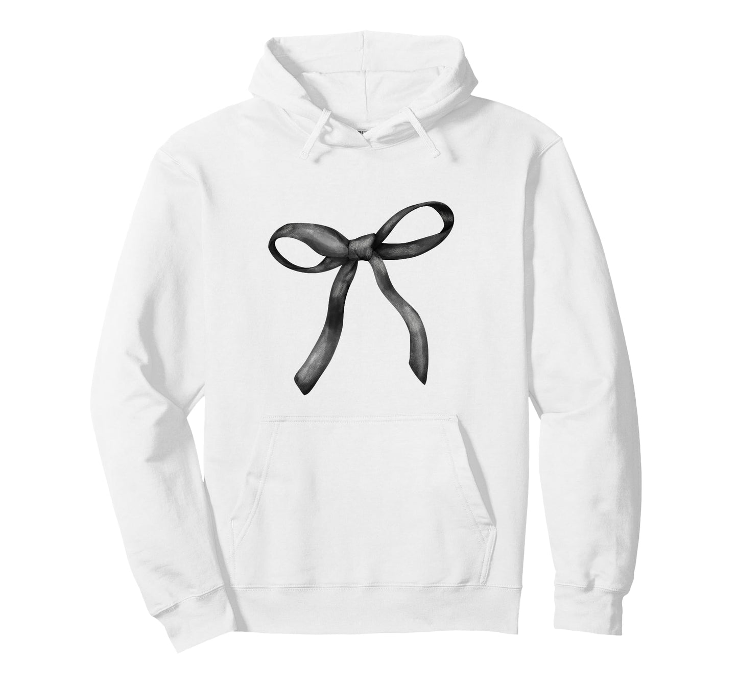 Black Bow Coquette Girly Aesthetic T-Shirt