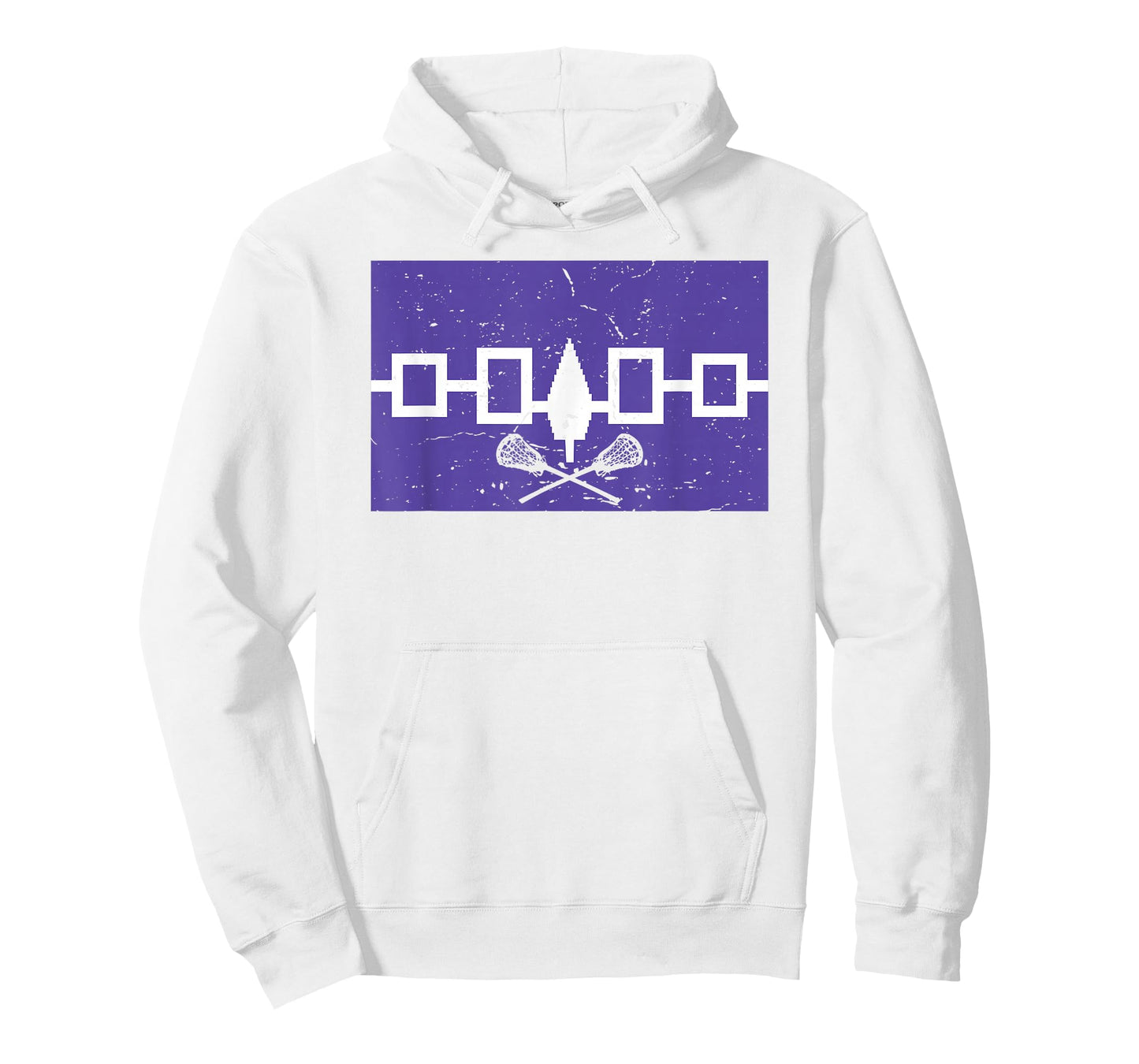 Haudenosaunee Flag Lacrosse T-Shirt