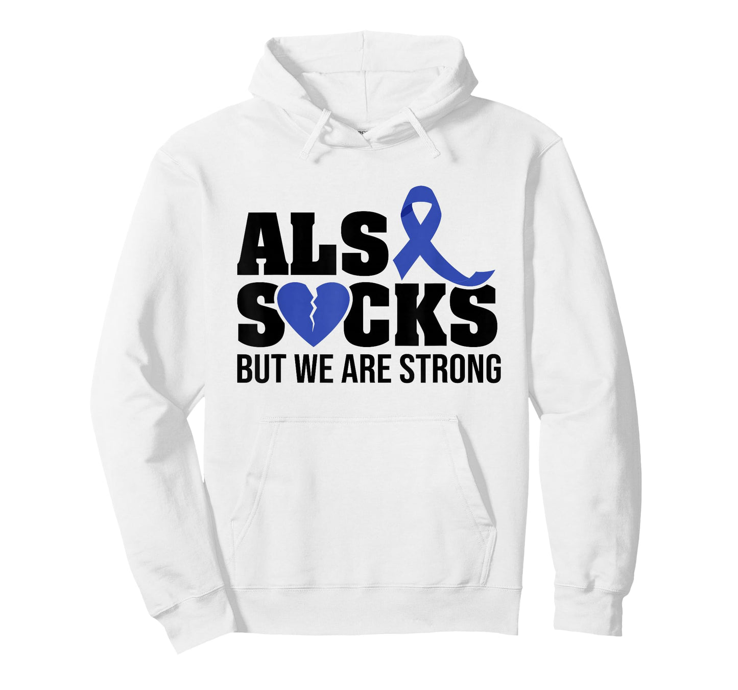 ALS SUCKS but we are strong ALS Awareness broken heart T-Shirt