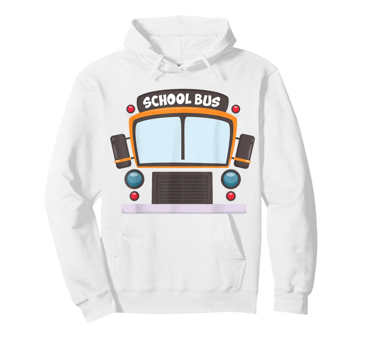 School Bus Costume Shirt Boys Girls Halloween Bus Driver Men T-Shirt
