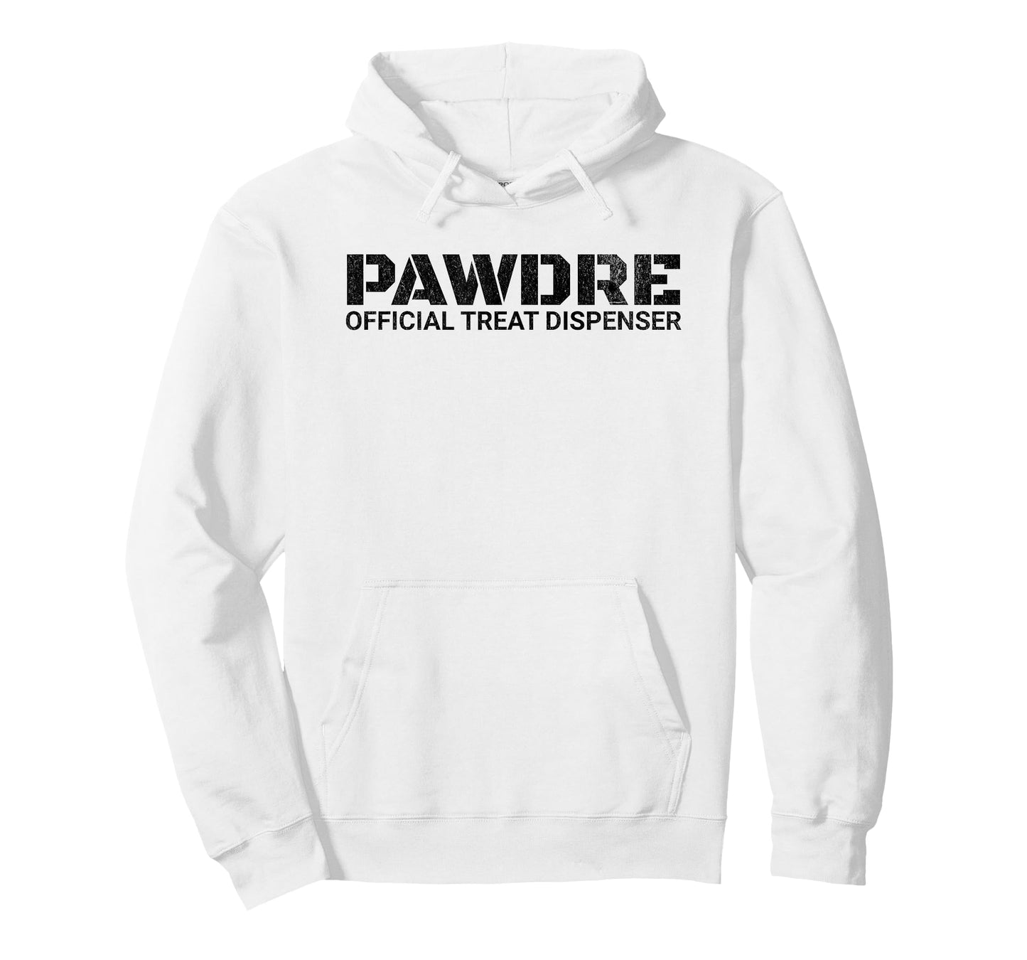 Funny PAWDRE Official Treat Dispenser, Cat and Dog Dad T-Shirt