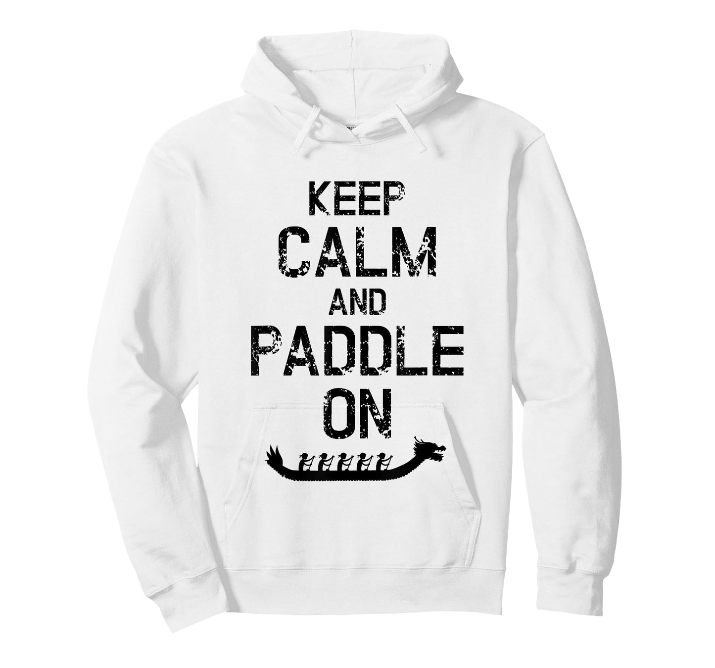 Dragon Boat Racing Keep Calm And Paddle On T-Shirt
