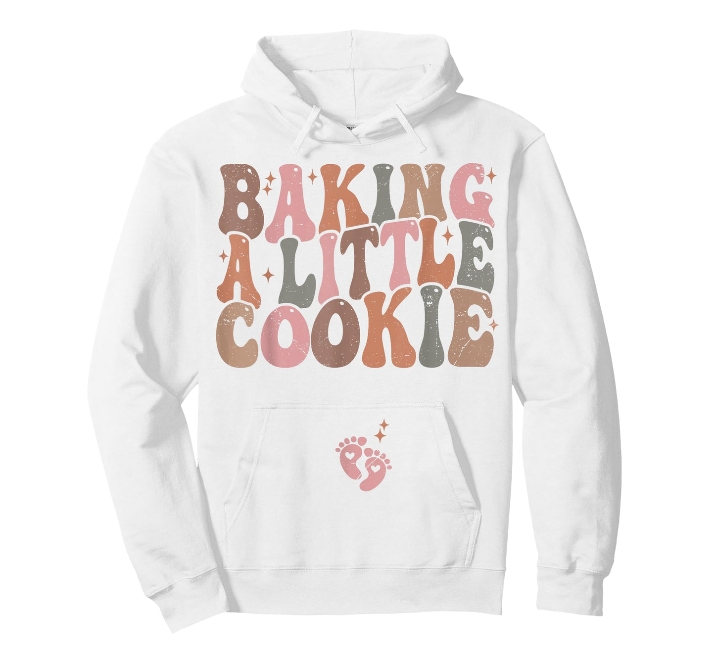 Baking a Little Cookie Christmas Pregnancy Announcement T-Shirt