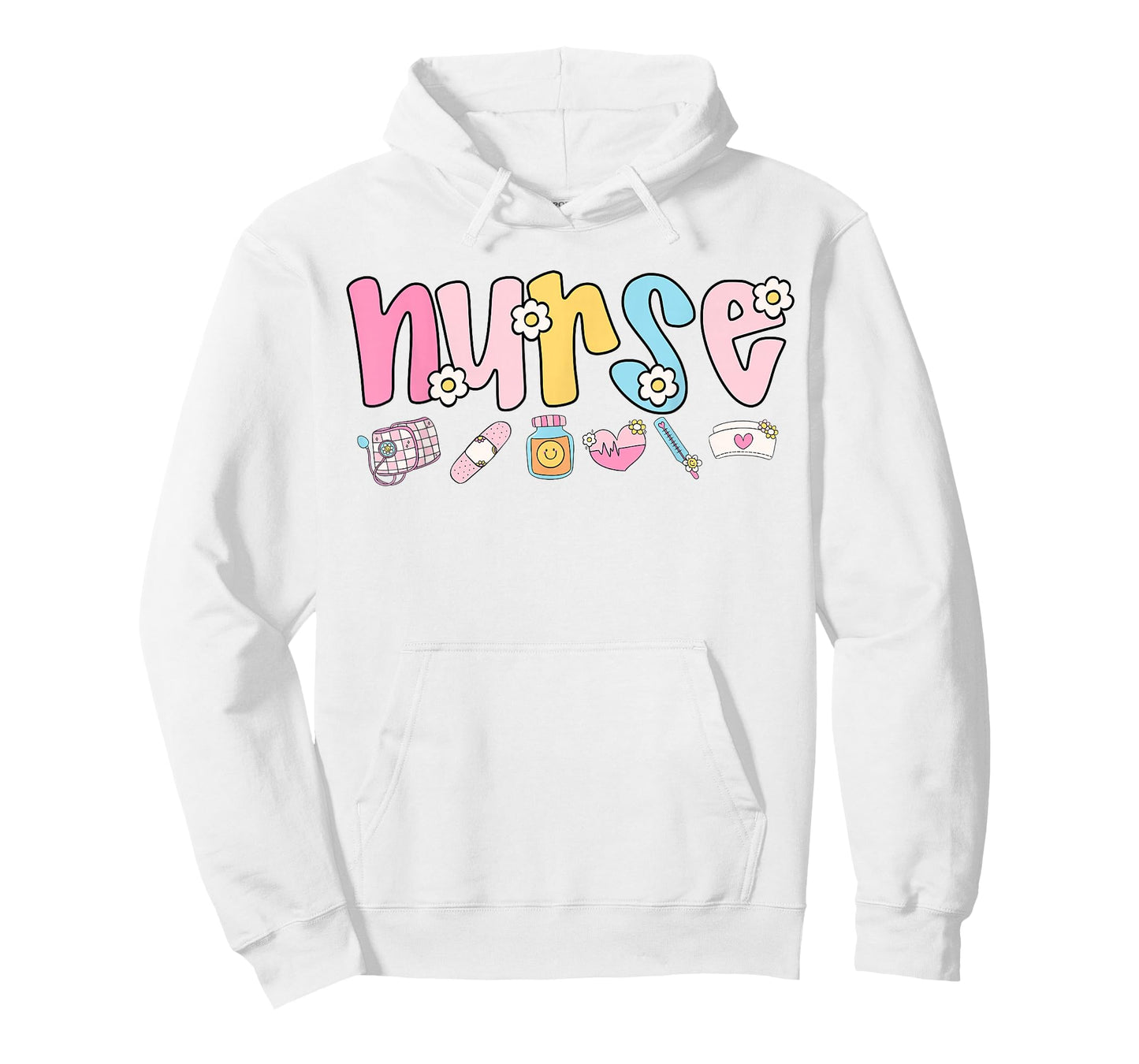 Cute Nurse Retro Nurses RN LPN Women School Life Work Scrub T-Shirt