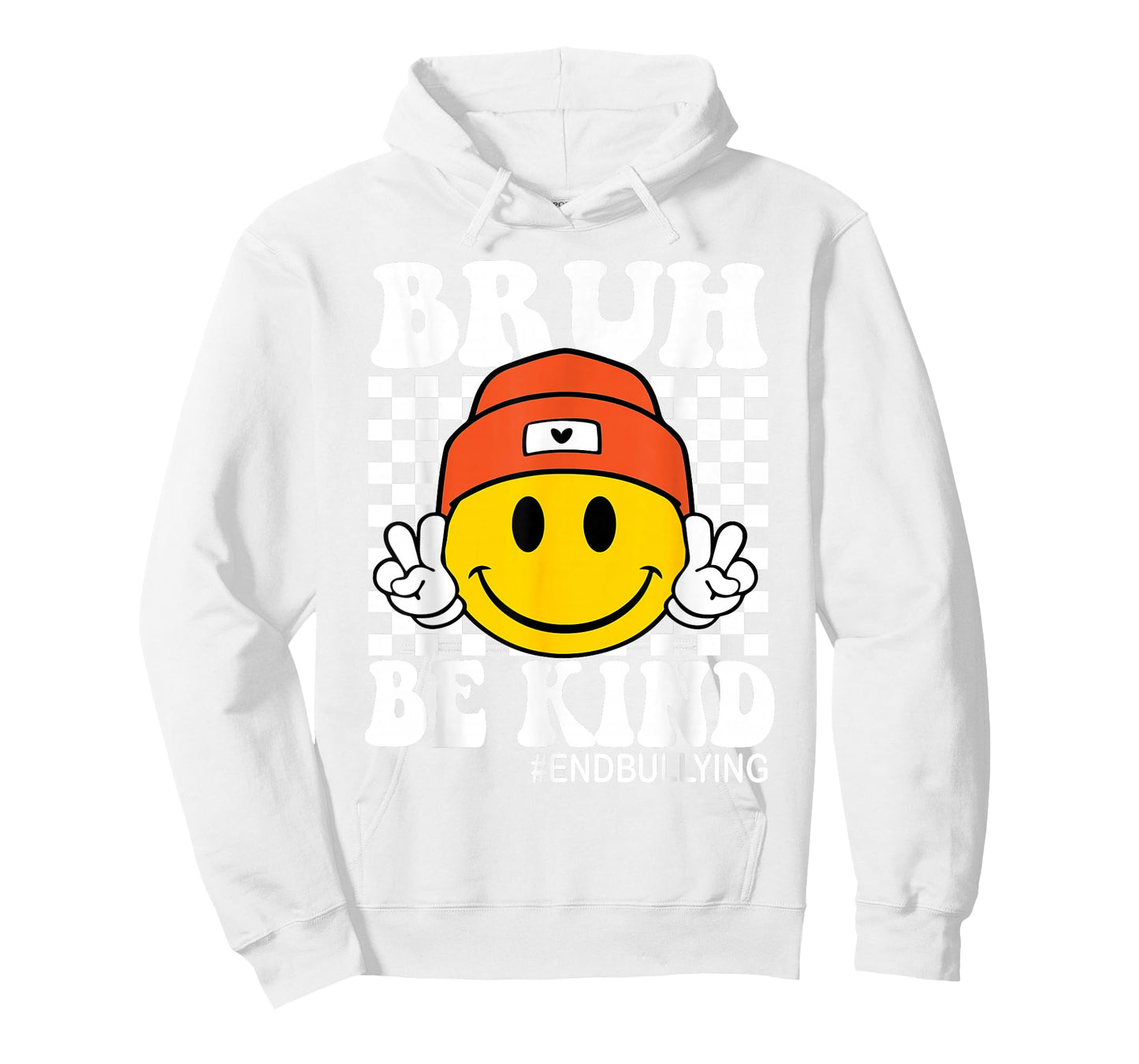 Bruh Be Kind Unity Day Orange Boy Kid Anti Bullying Kindness T-Shirt