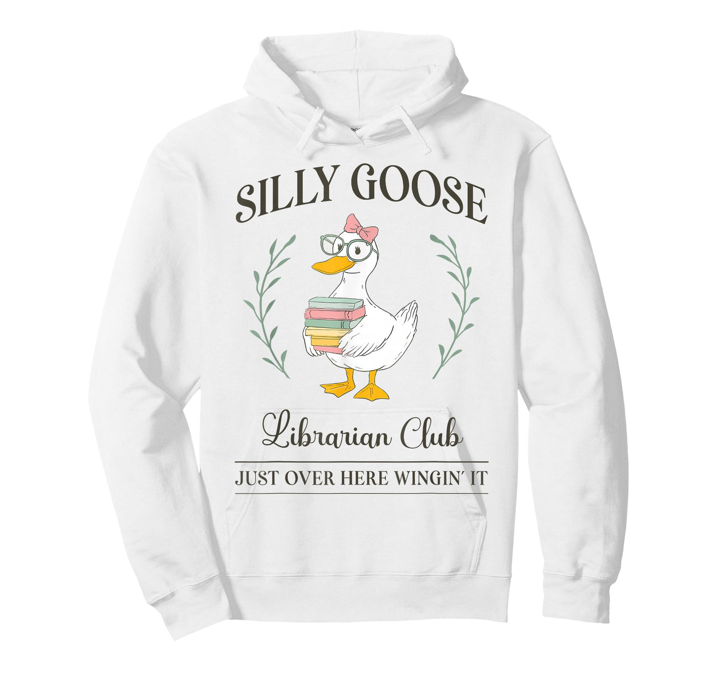 School Library Silly Goose Librarian Club T-Shirt