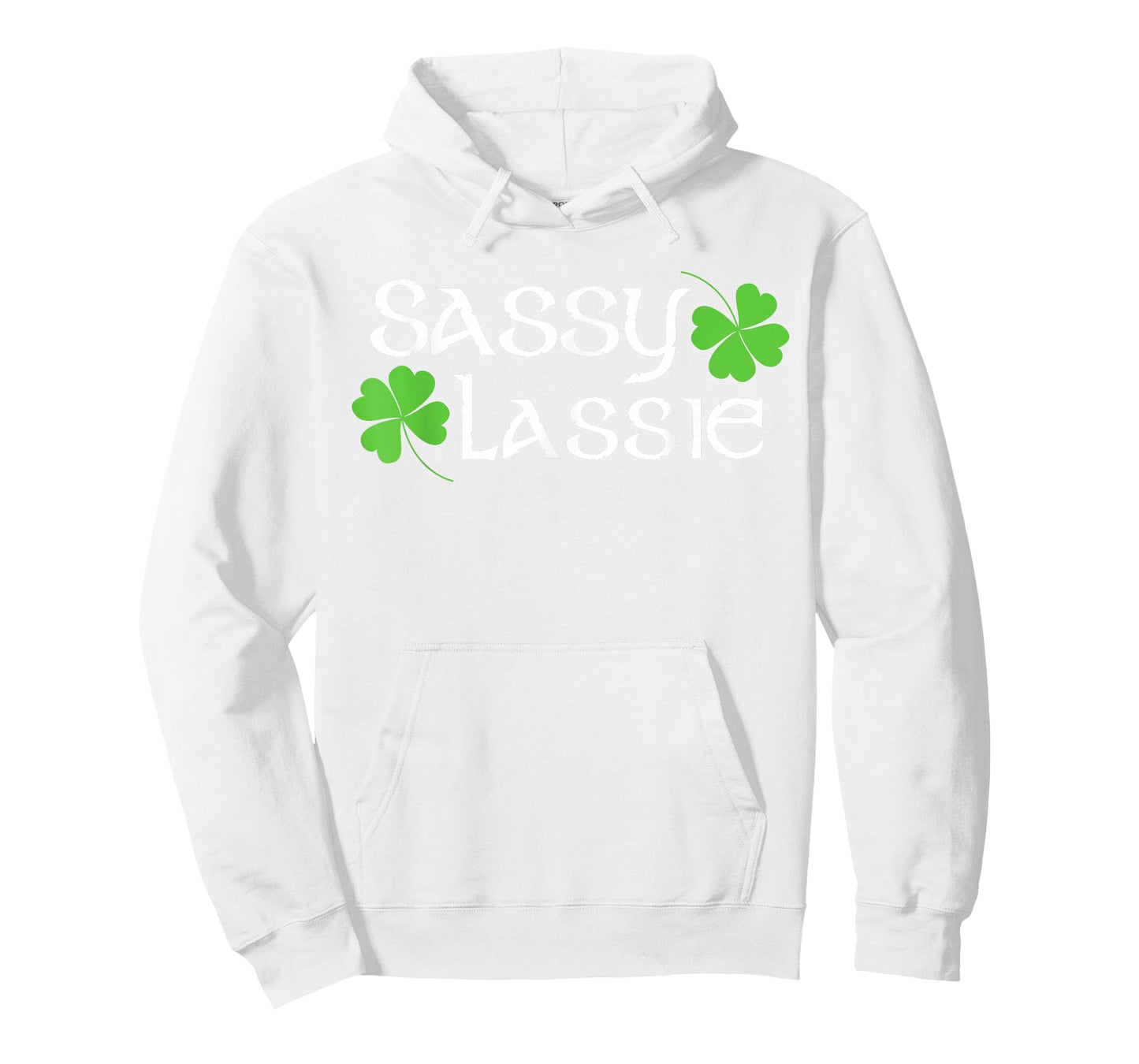 St Patricks Day Sassy Lassie Funny Irish Women T-Shirt