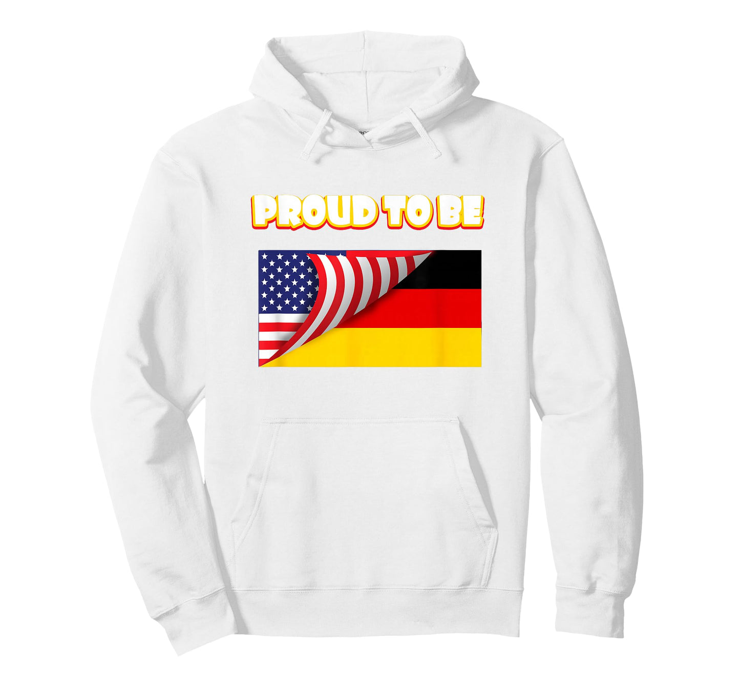 Proud to be German and American Flag T-shirt T-Shirt