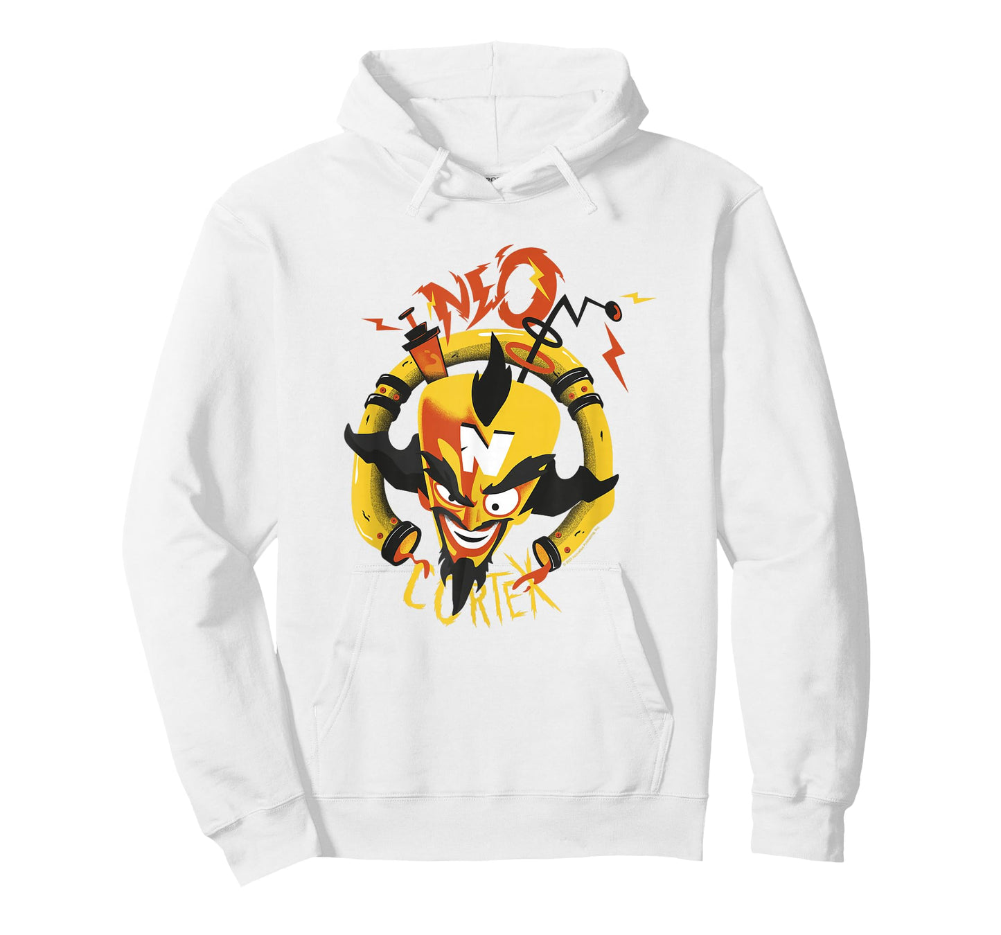 Crash Team Rumble Dr. Neo Cortex Evil Scientist Big Face T-Shirt