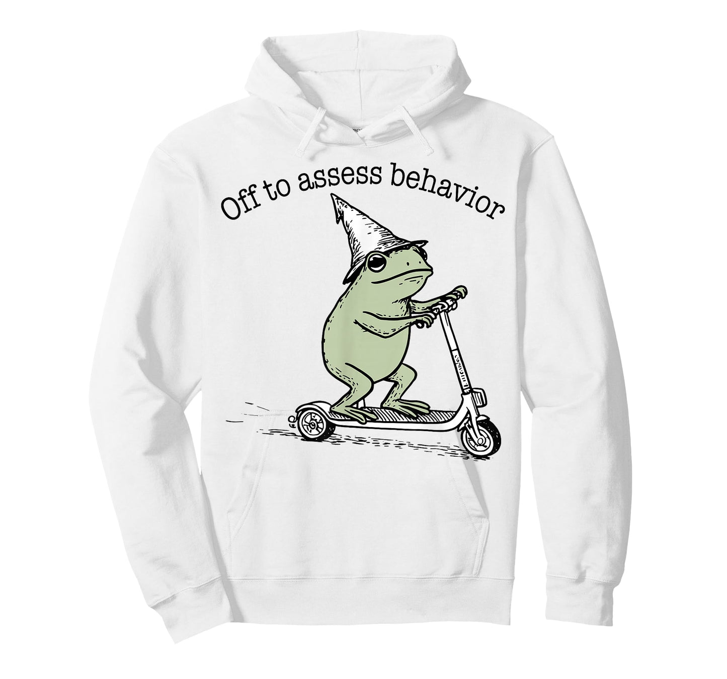 Off to Assess Behavior Analyst Funny Frog Scooter ABA T-Shirt
