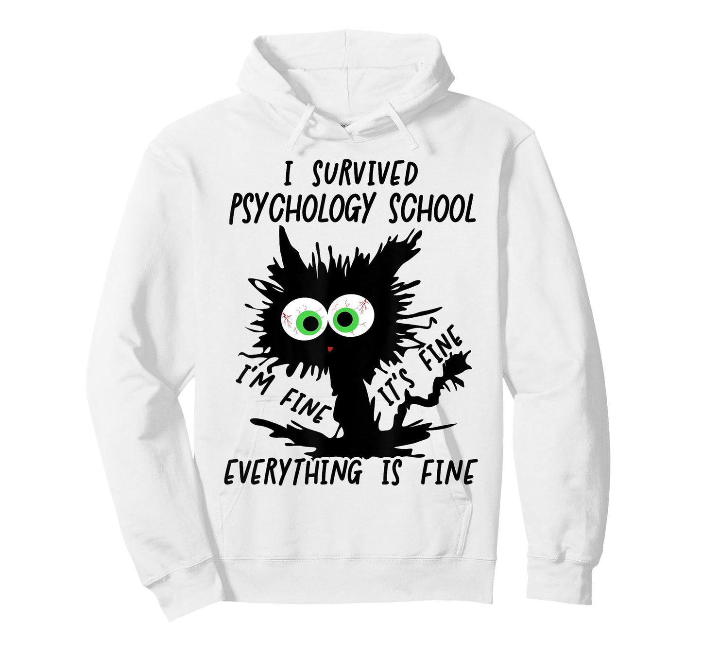 I Survived Psychology School Graduation 2024 T-Shirt