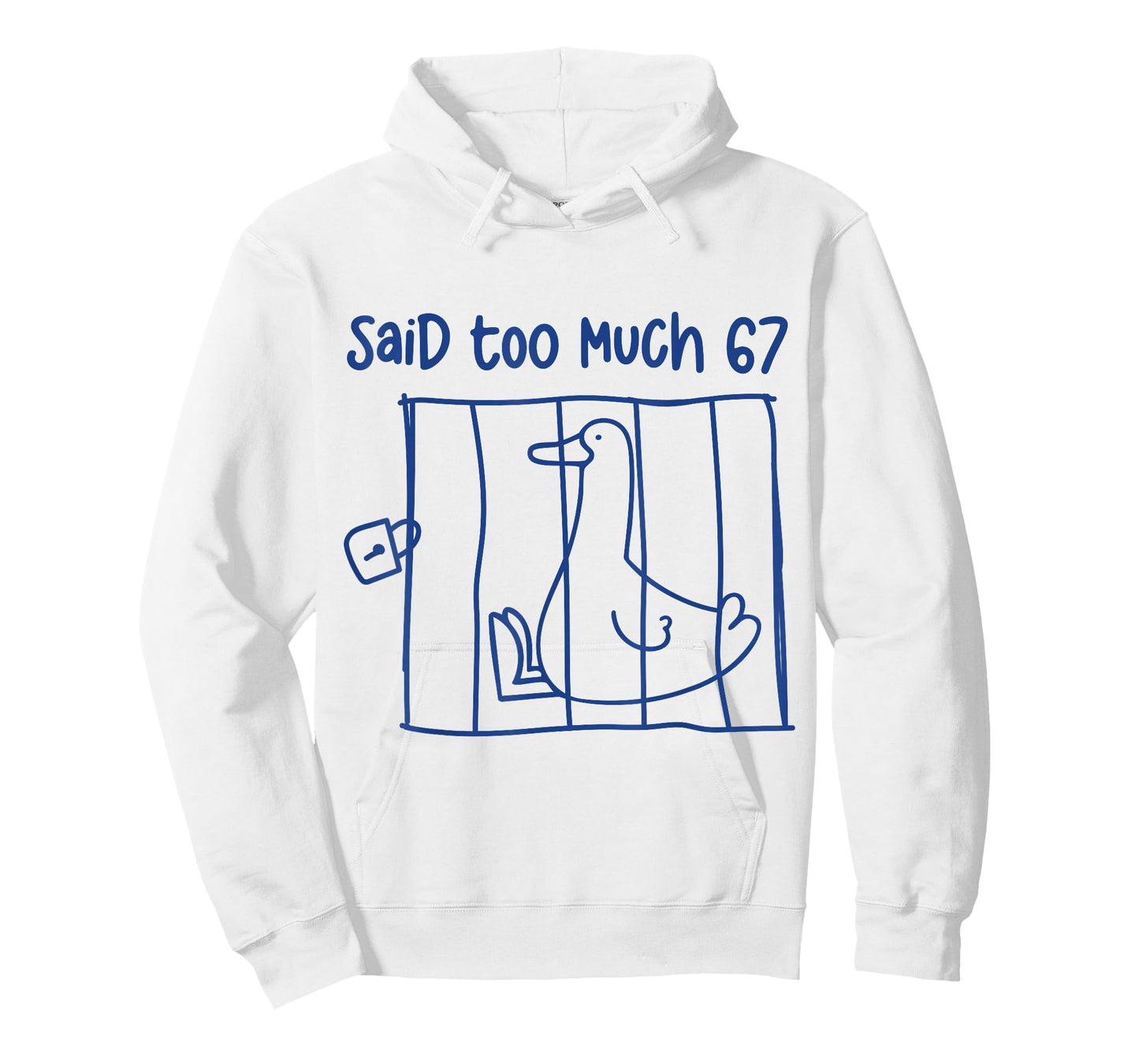 67 Meme Silly Goose 6-7 Funny Six Seven Said Too Much 6 7 T-Shirt