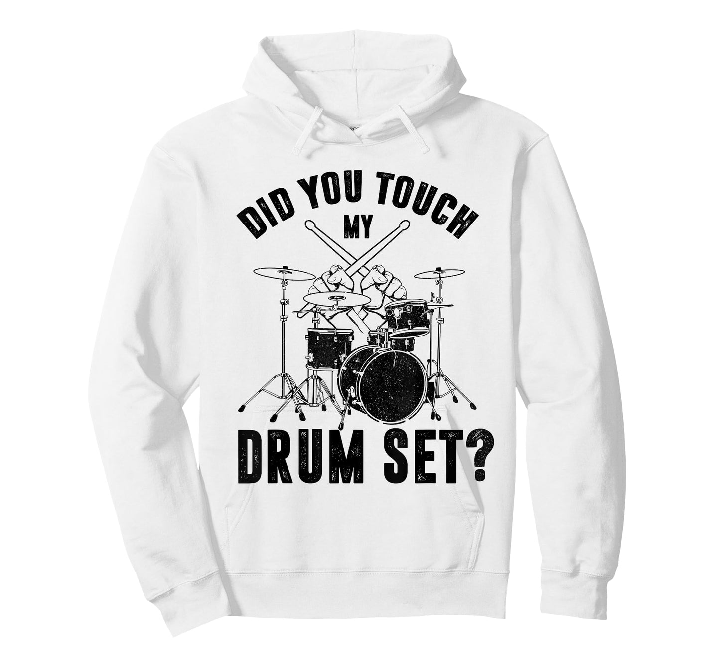 Funny Drummer Percussion Drums Did You Touch My Drum Set T-Shirt