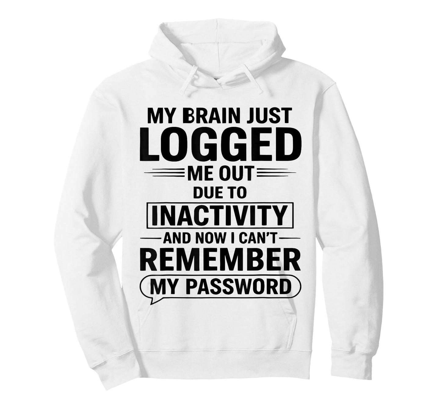 My Brain Just Logged Me Out Due to Inactivity and Now I Cant T-Shirt