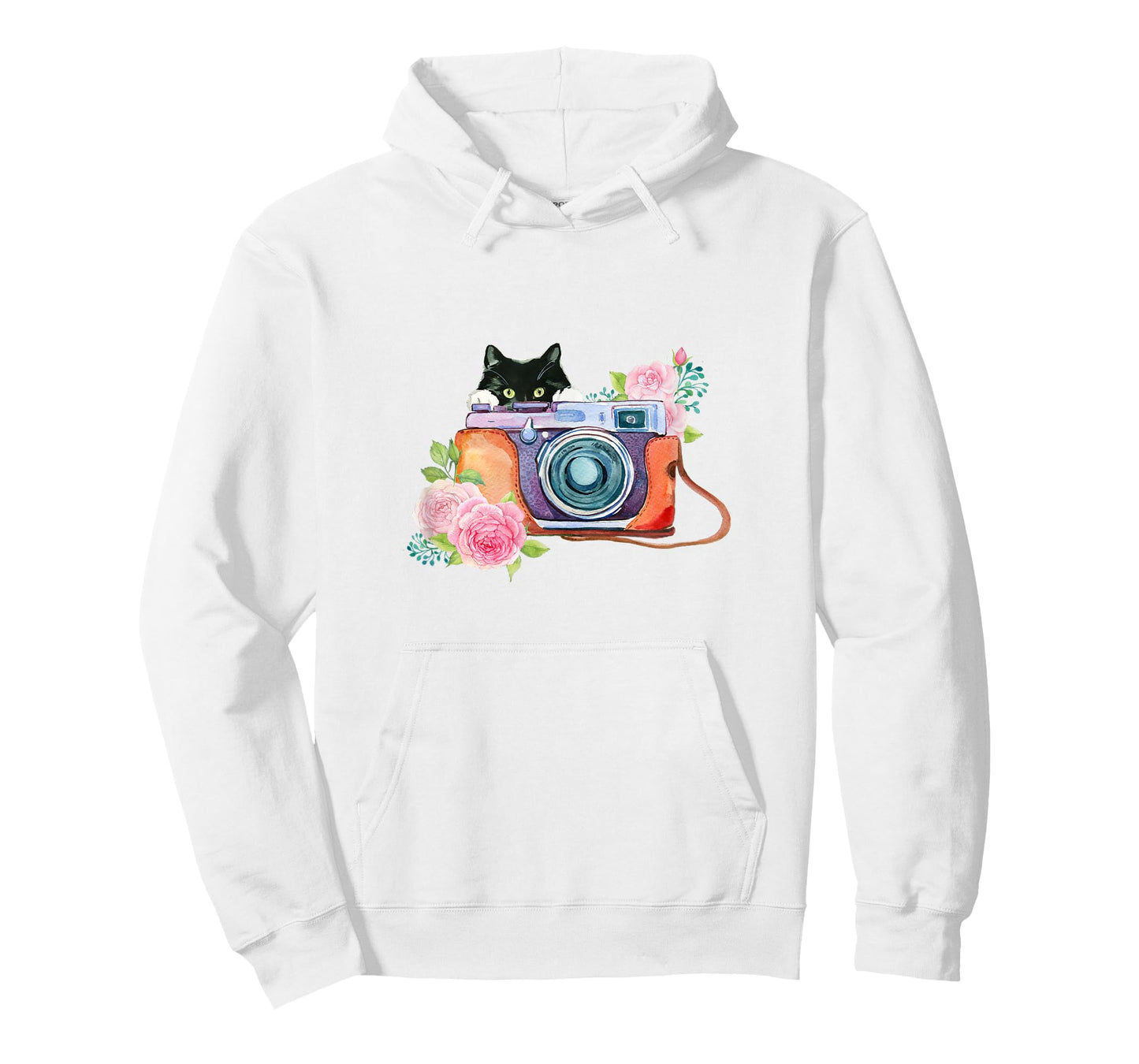 Photography and Cat Lover T Shirt - Photographer Camera Tee T-Shirt for Men Women Girls Kids