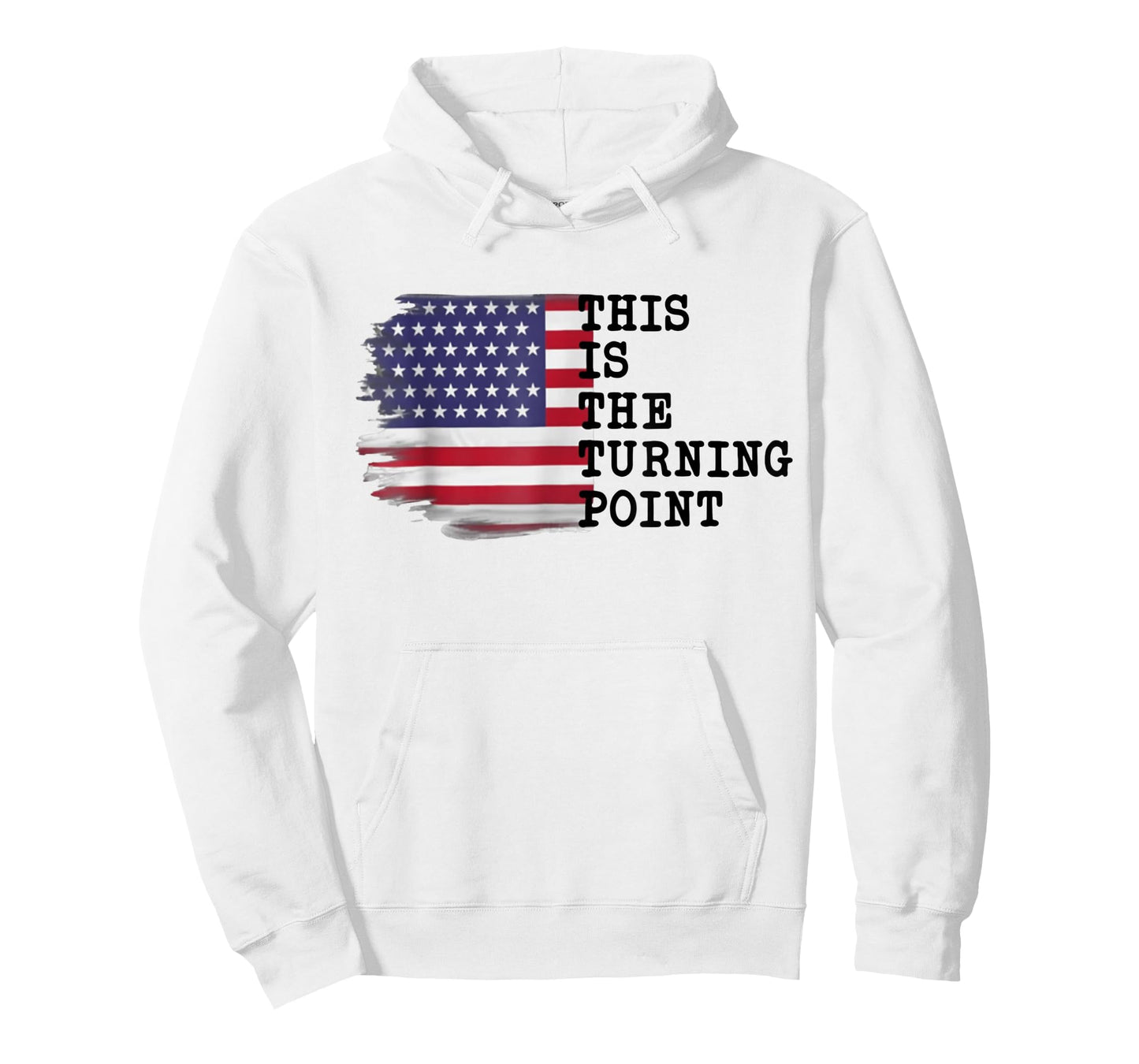 This is The Turning Point Tee USA Flag for Women Men Girls T-Shirt