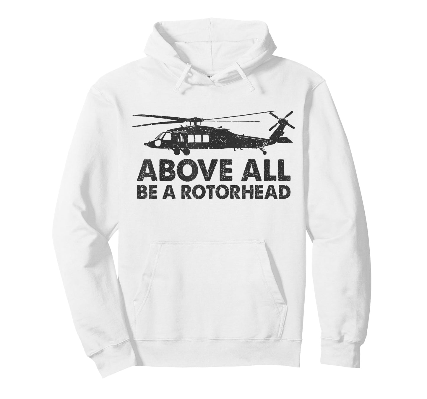 Above Be A Rotorhead - Aviation Fan Mechanic Helicopter T-Shirt