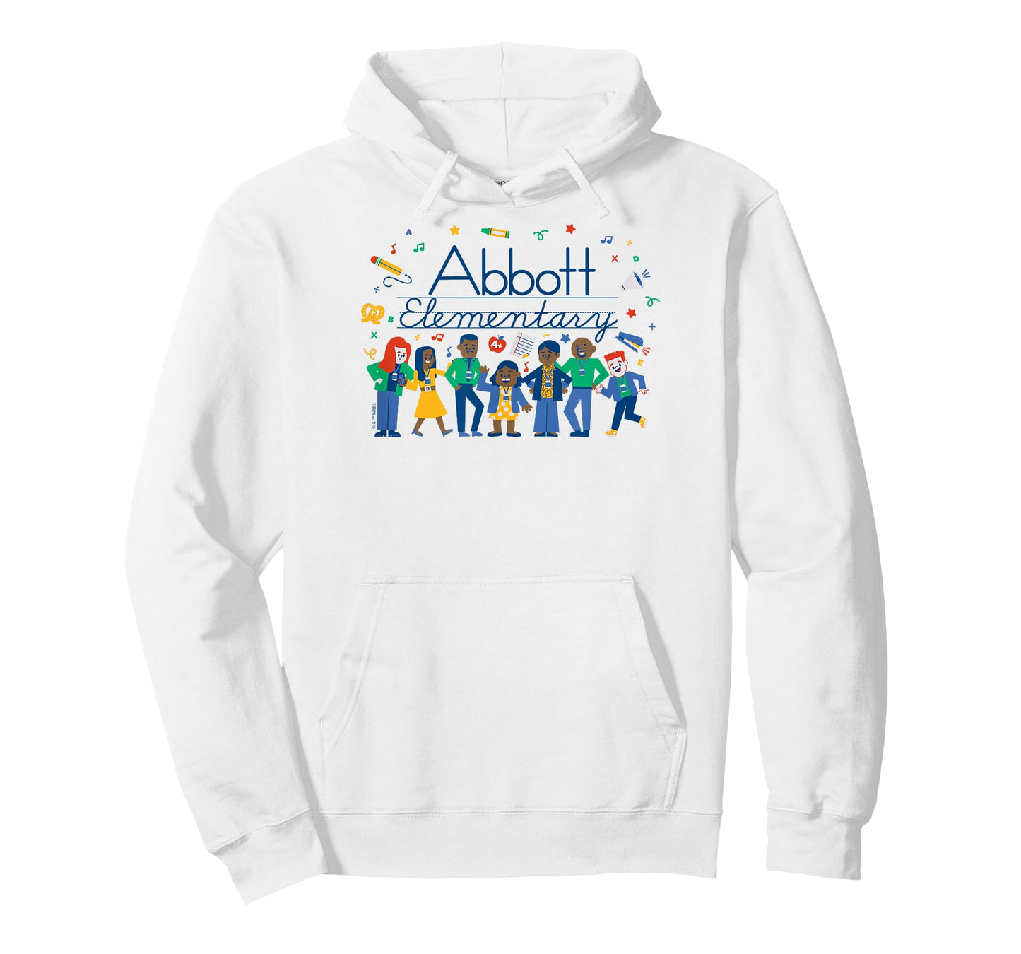 Abbott Elementary - Character Cast Lineup T-Shirt