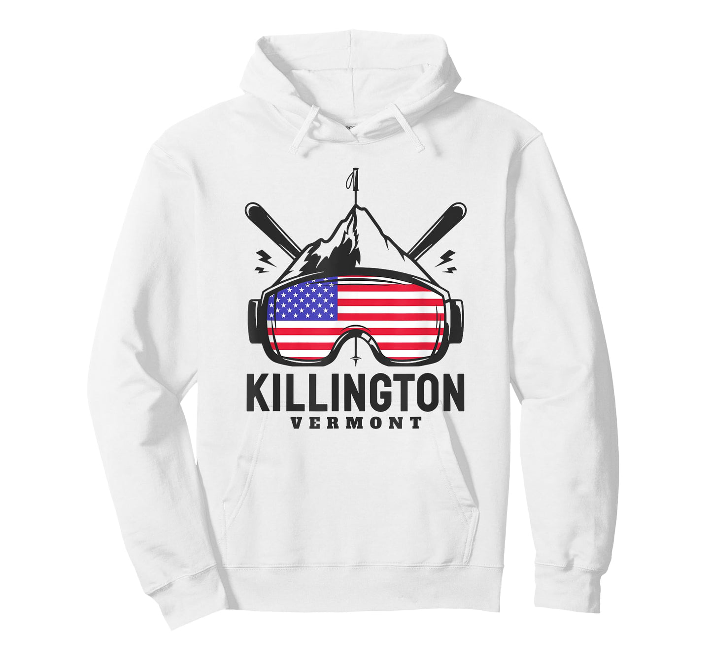 Killington Vermont Ski Retro Skiing T-Shirt