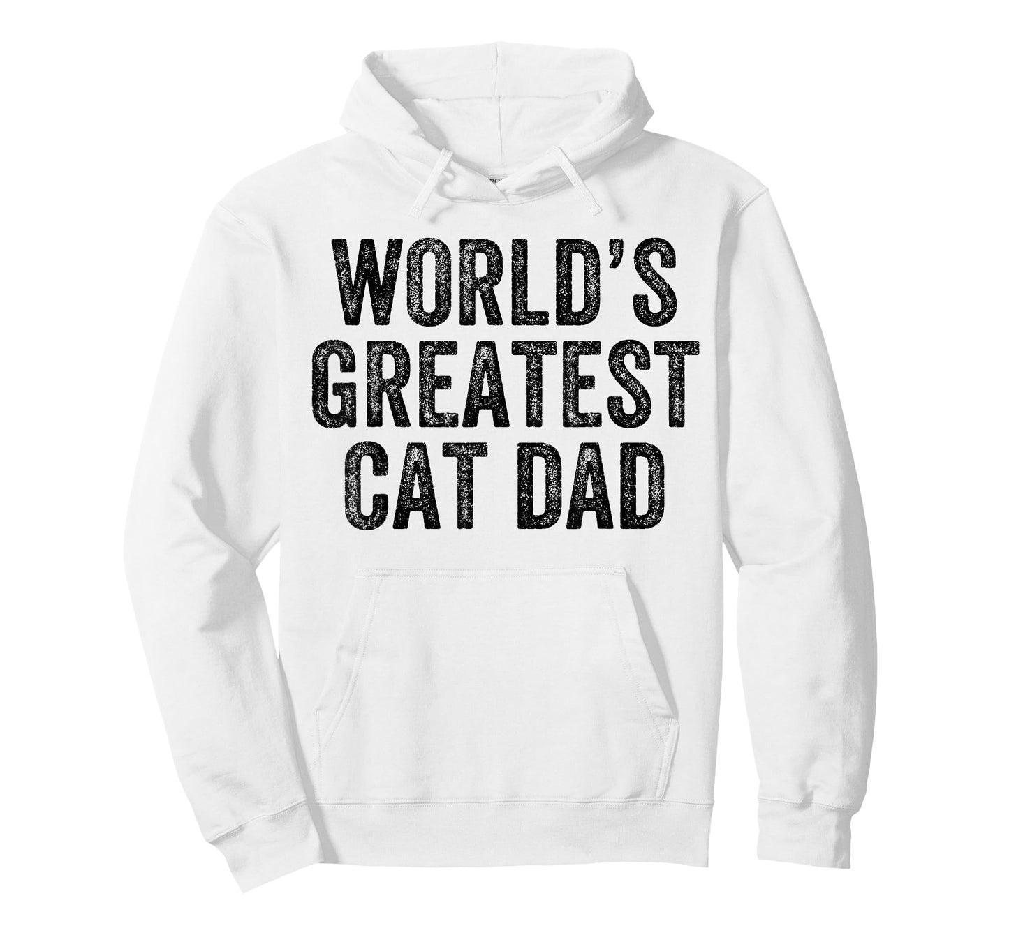 World's Greatest Cat Dad Funny Dad Joke Father's Day T-Shirt for Men Women