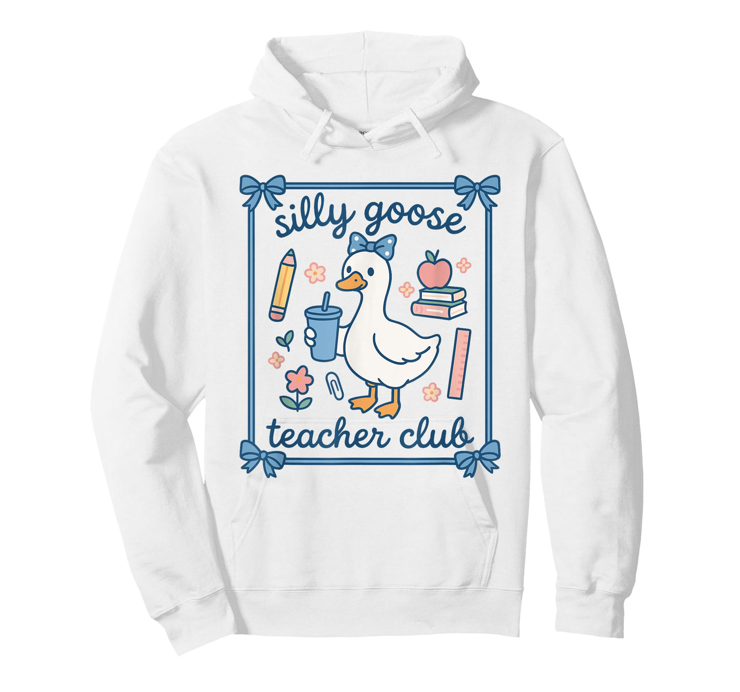 Cute Silly Goose Teacher Club for Women T-Shirt