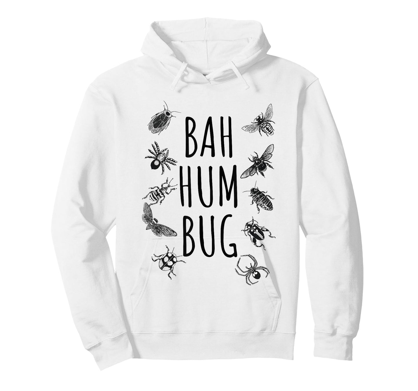 Bah Hum Bug T-Shirt Funny Entomology Christmas Tee T-Shirt