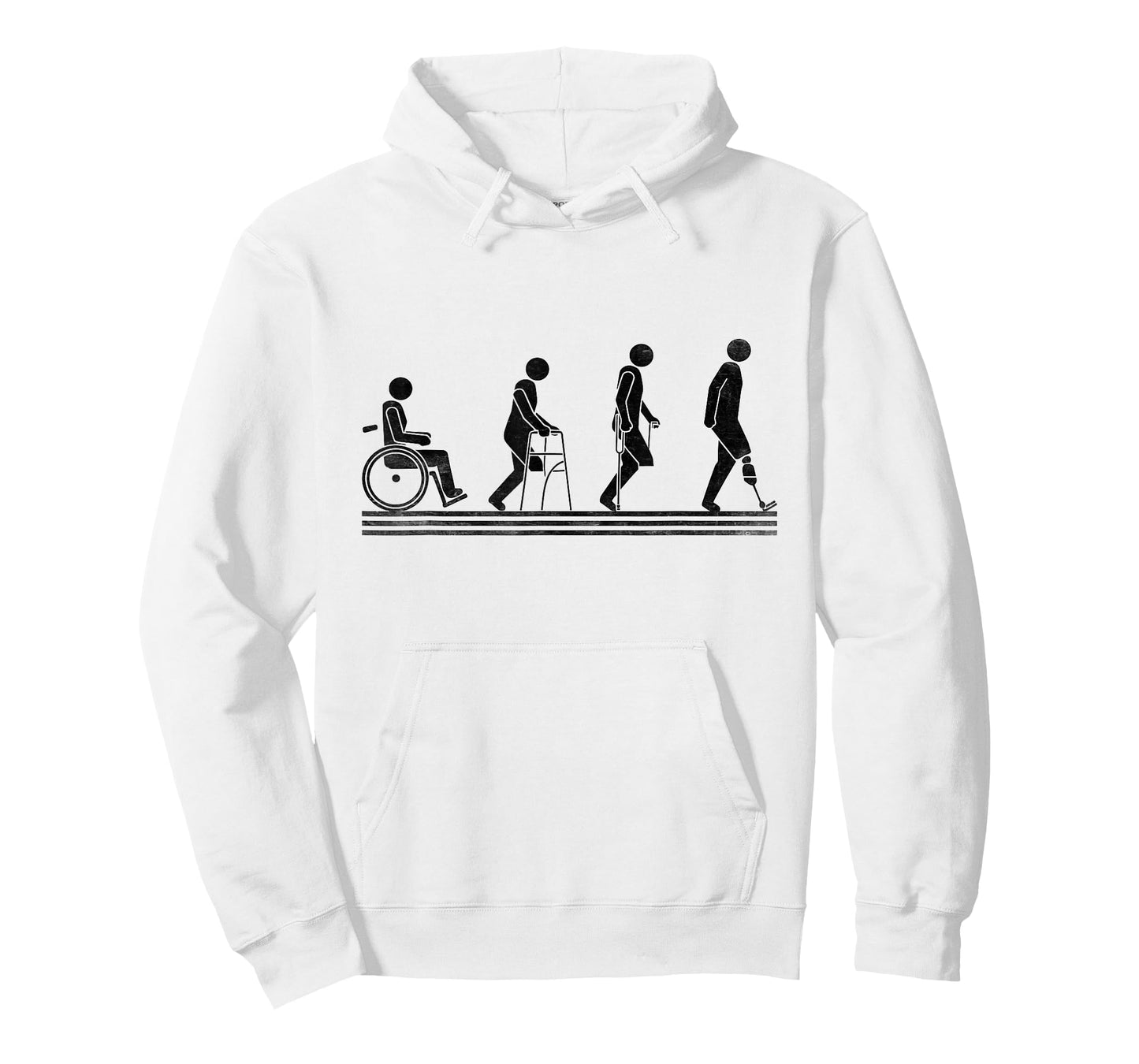 Amputee Wheelchair Prosthetic Leg Amputation Amputee T-Shirt