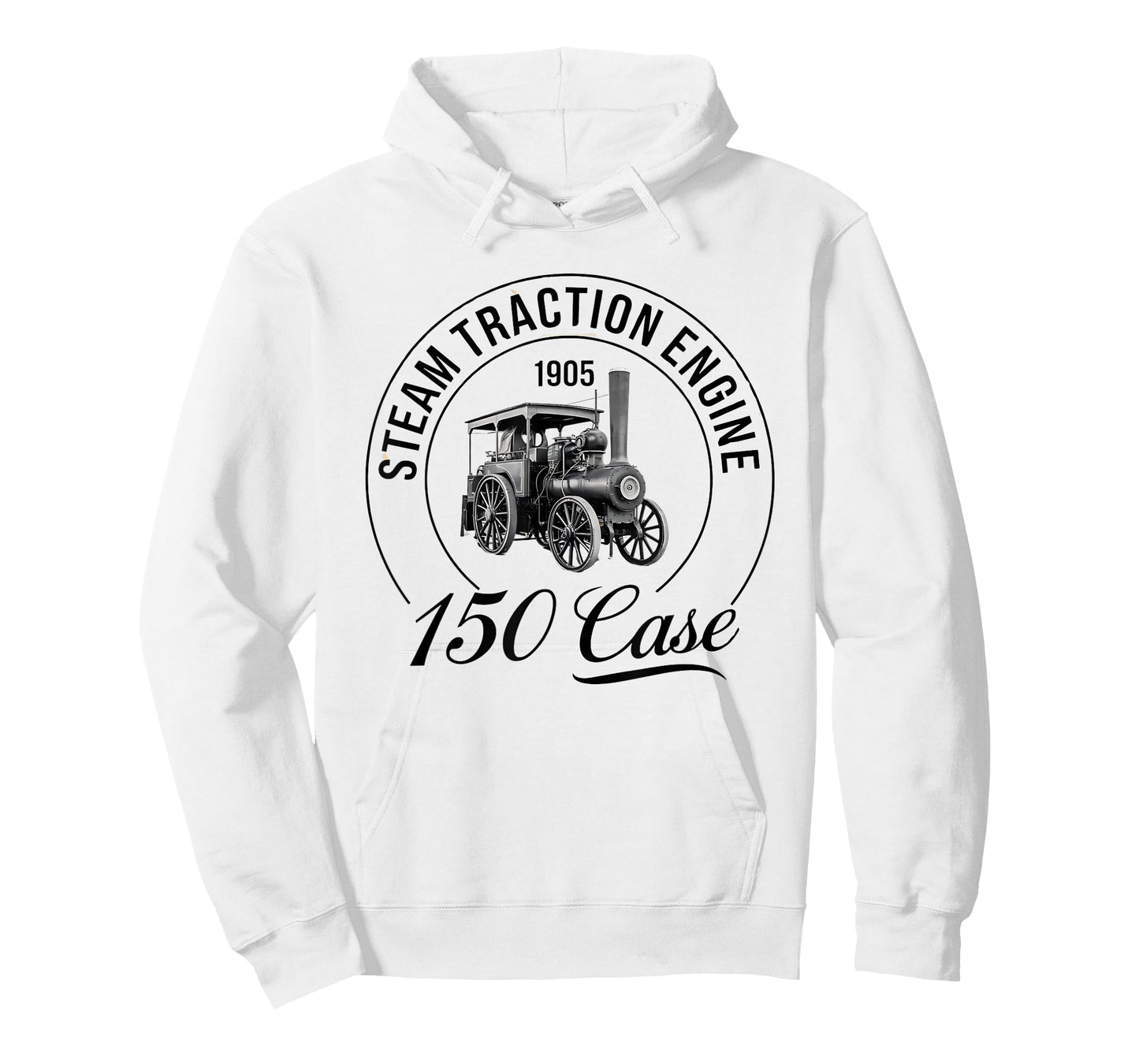 150 Case Steam Traction Engine Vintage Antique Farm Tractor T-Shirt