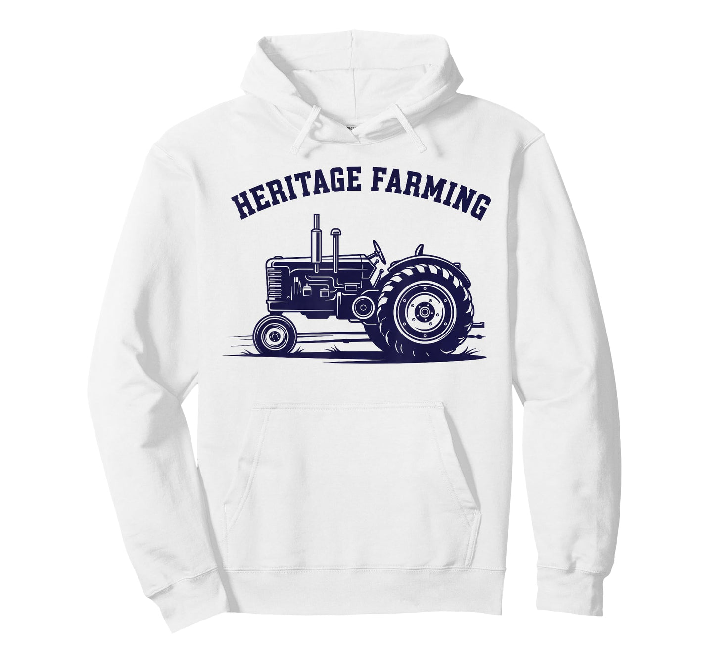 Classic Tractor Heritage Farming Logo Art T-Shirt