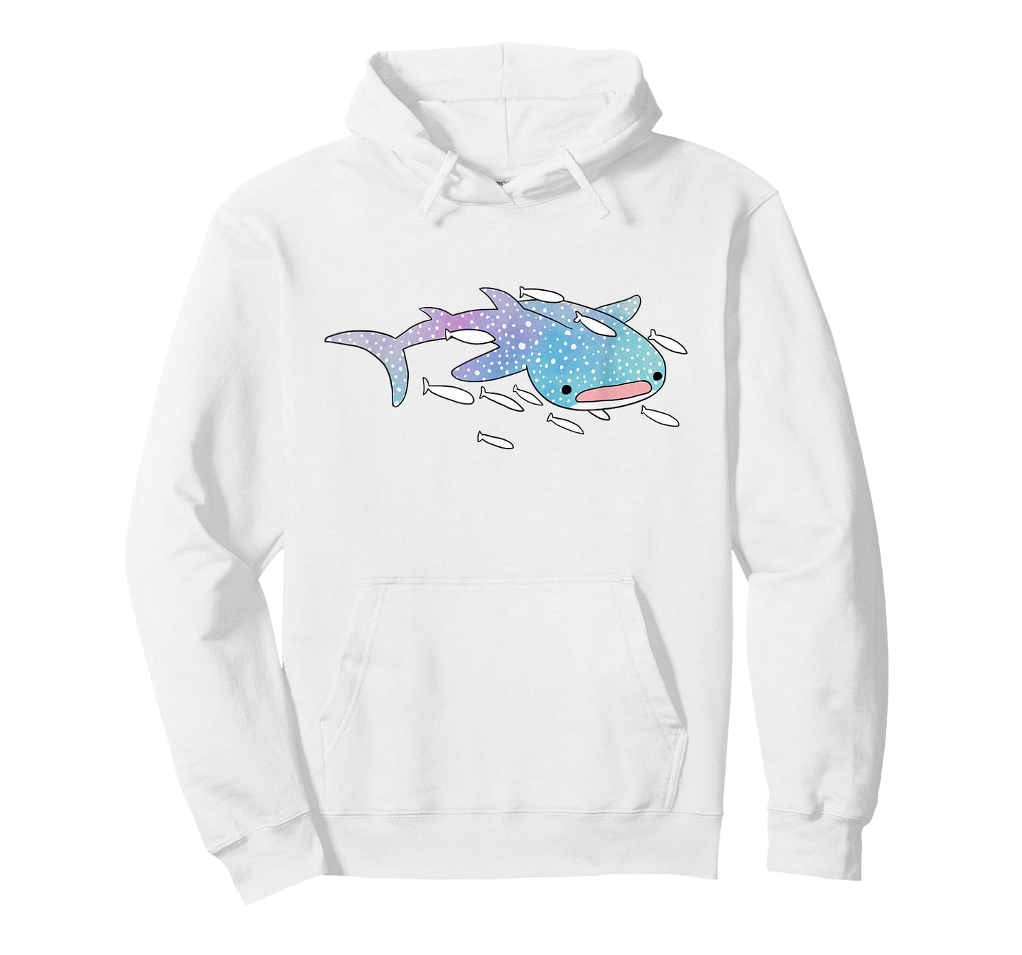 Cute Kawaii Aesthetic Blue Whale Shark Ocean T-Shirt Gift T-Shirt