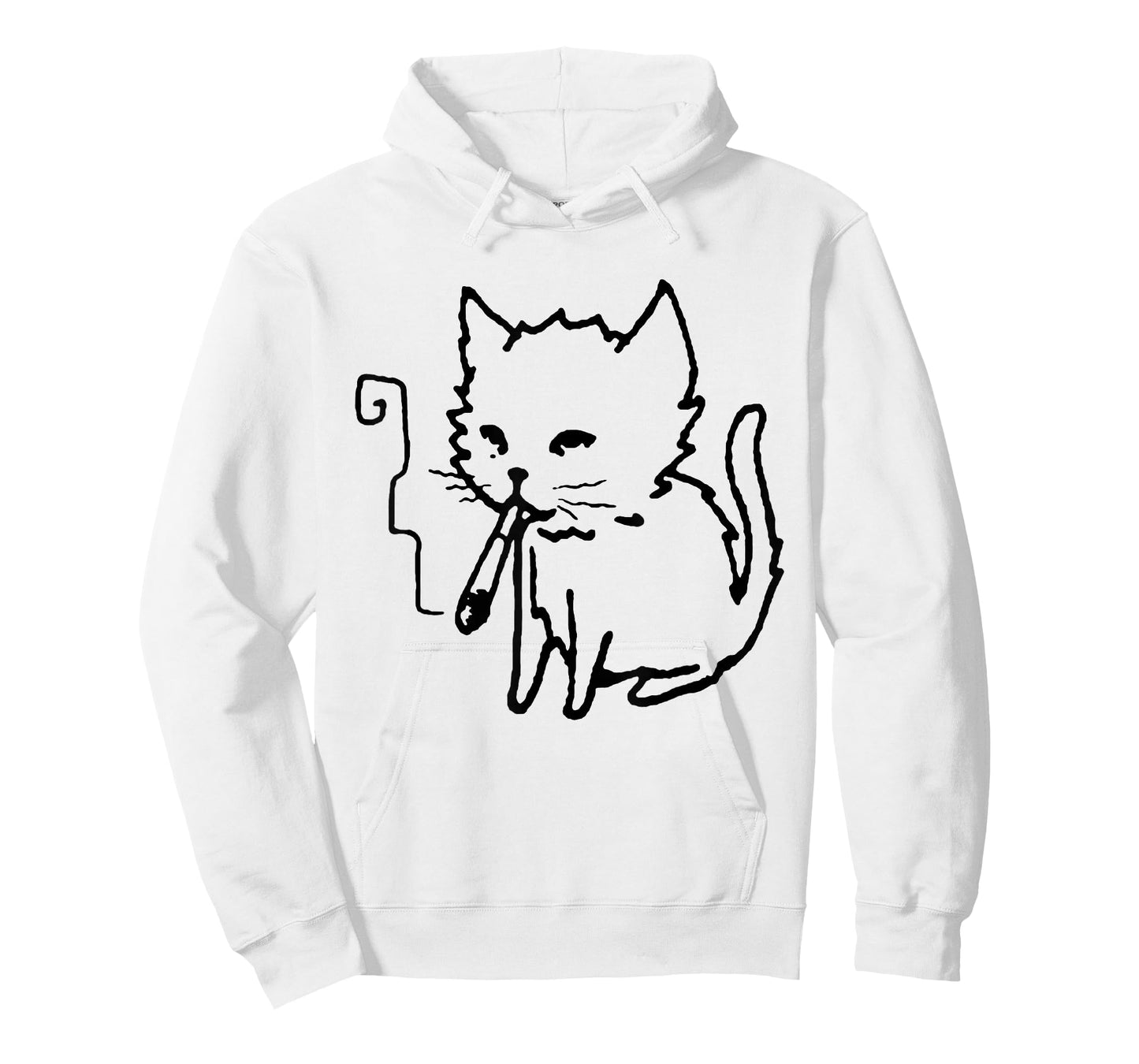 Y2K Cat Smoking Shirt Retro Vaporwave Kitty Tee T-Shirt