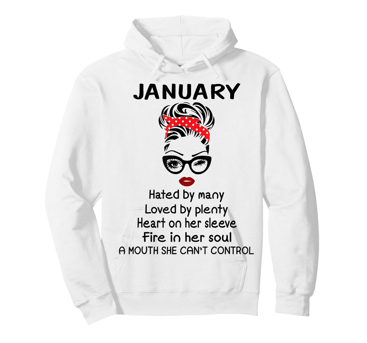 January Girl Hated By Many Loved By Plenty T-Shirt