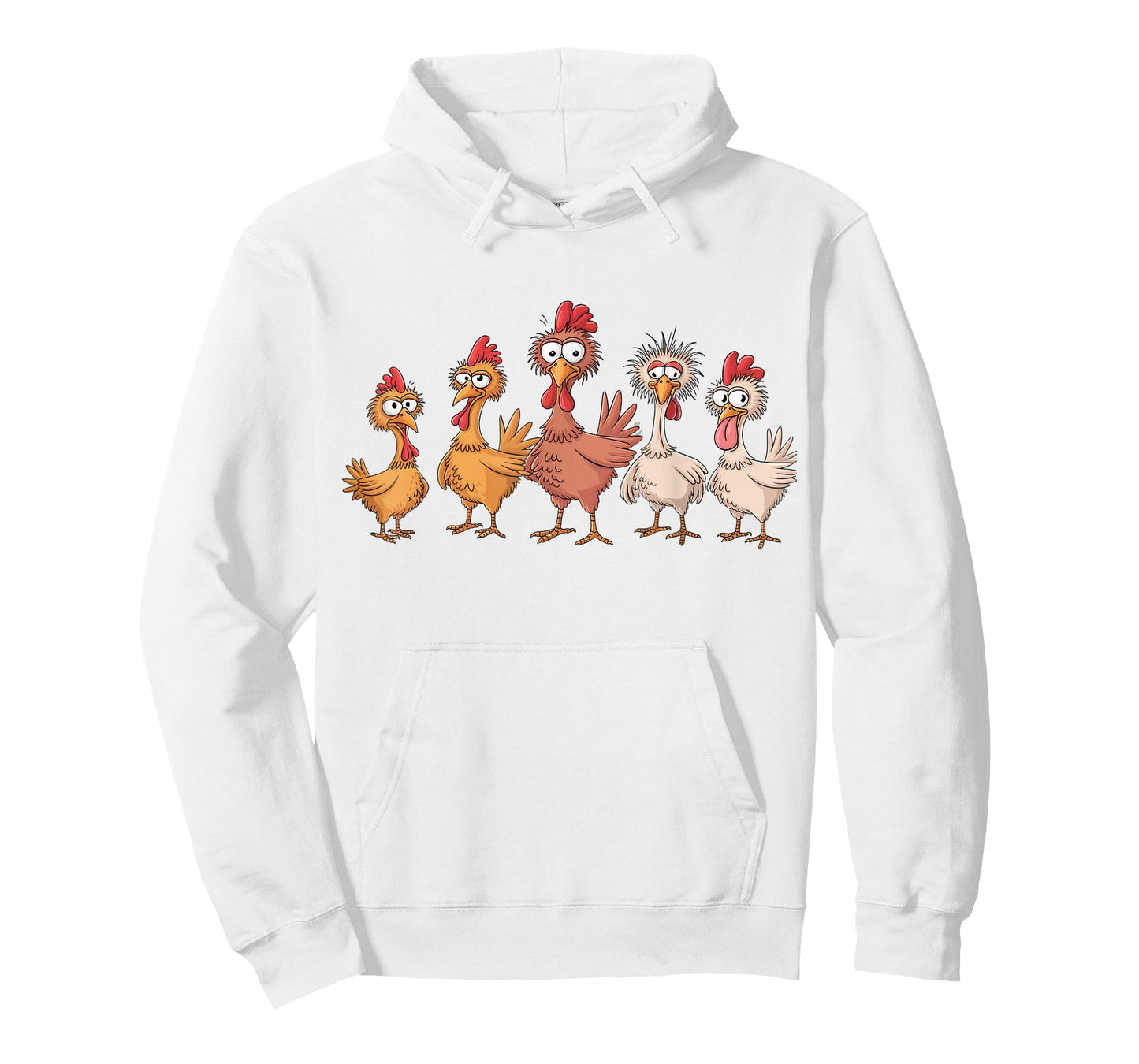 Chicken Art Crazy Chicken Gifts For Men Women Kid Boy Family T-Shirt