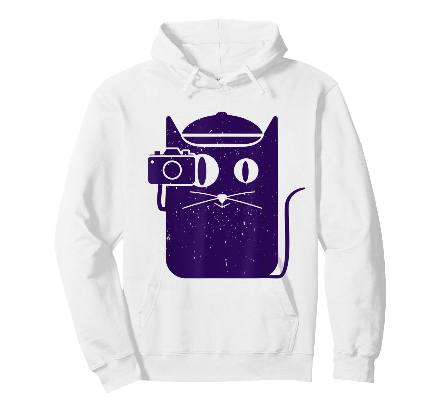 Camera Cat Funny Cute Kawaii Photography Photographer Men Women Kids T-Shirt