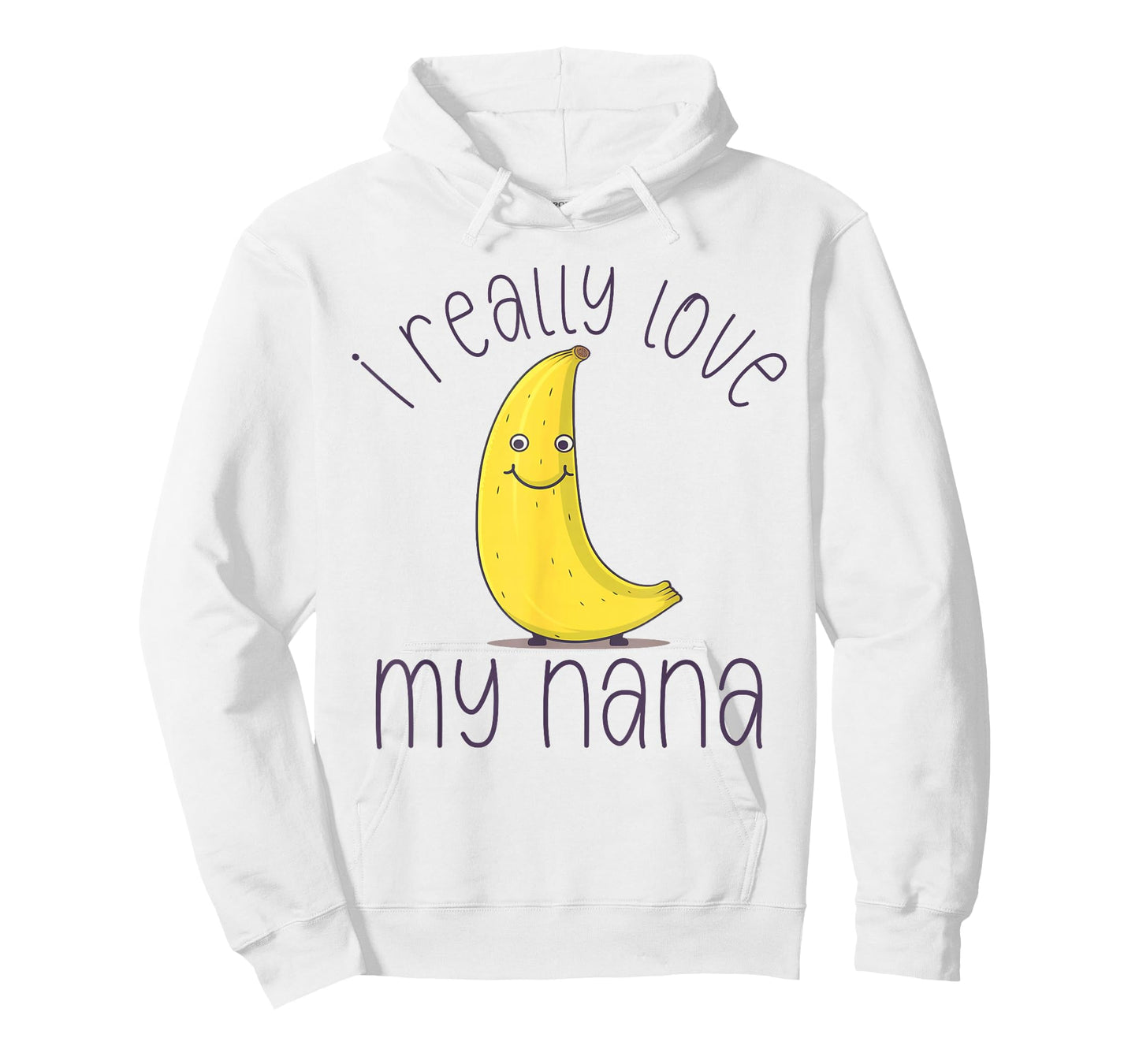 Cute Funny Banana Nana Toddler Kid I Really Love My Nana T-Shirt