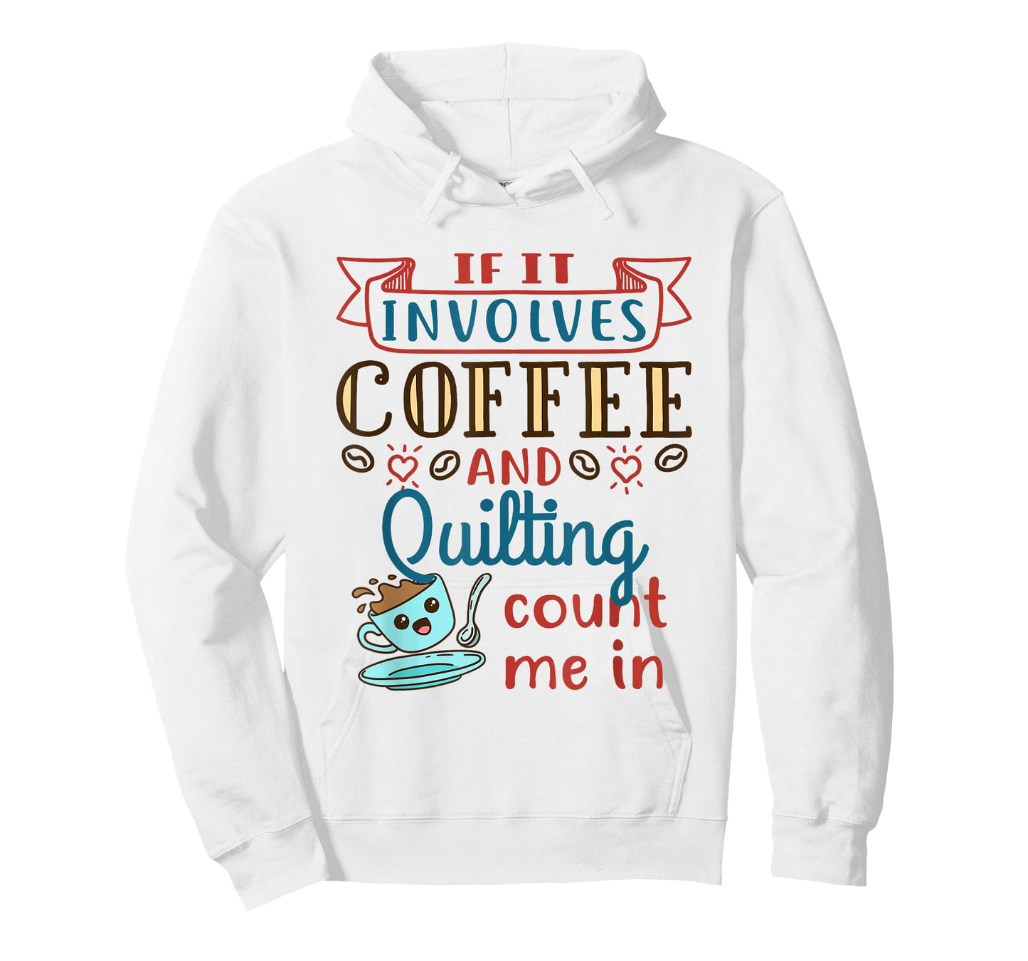 Coffee and Quilting Quilter Crafty Quilts Hobby Craft T-Shirt