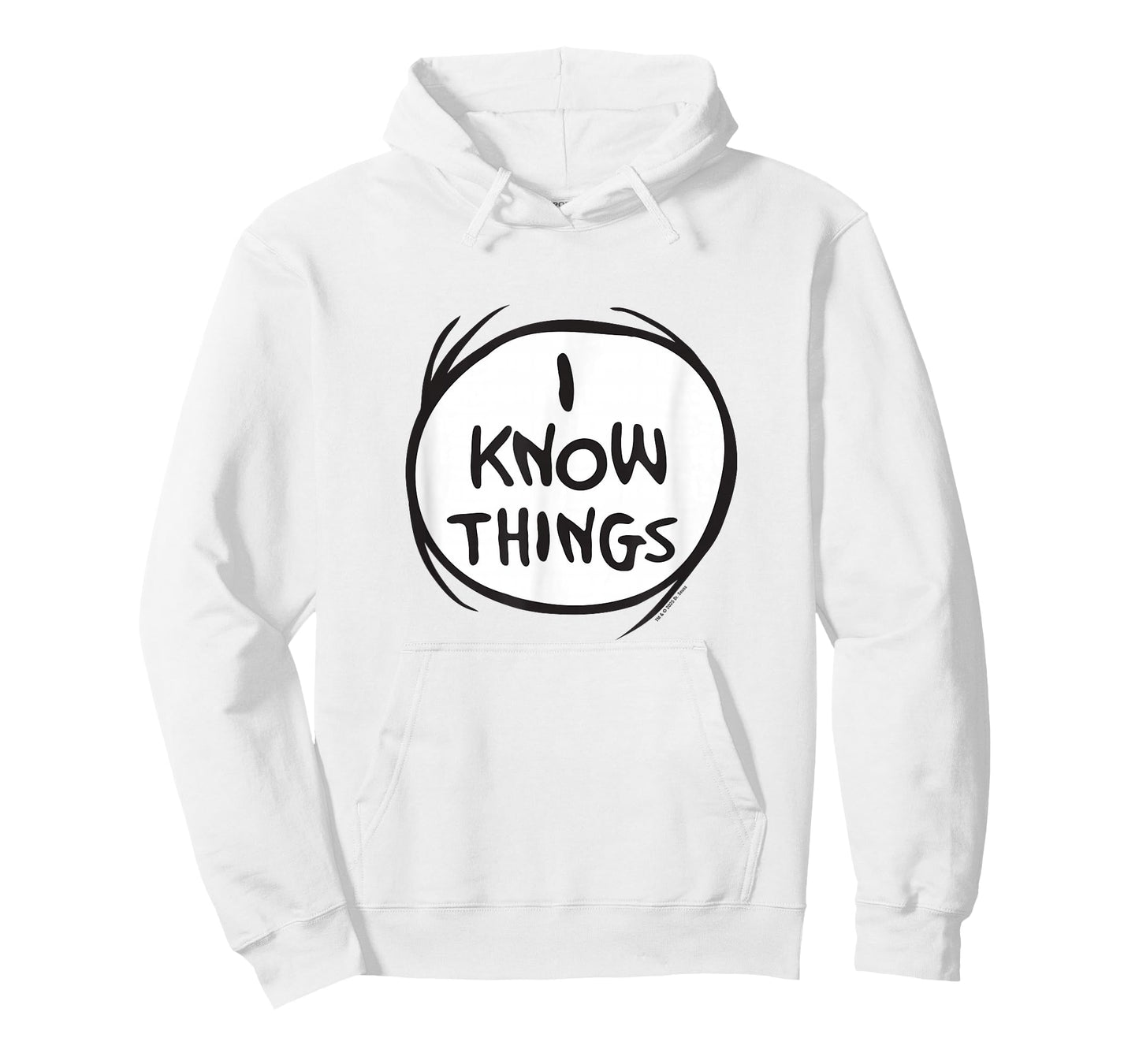 Dr. Seuss Cat In The Hat I Know Things Officially Licensed T-Shirt