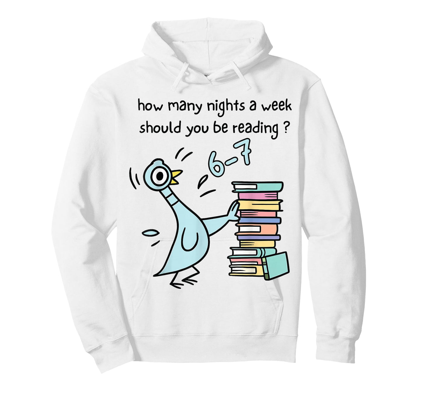 How Many Nights A Week Should You Be Reading 6-7 Design T-Shirt