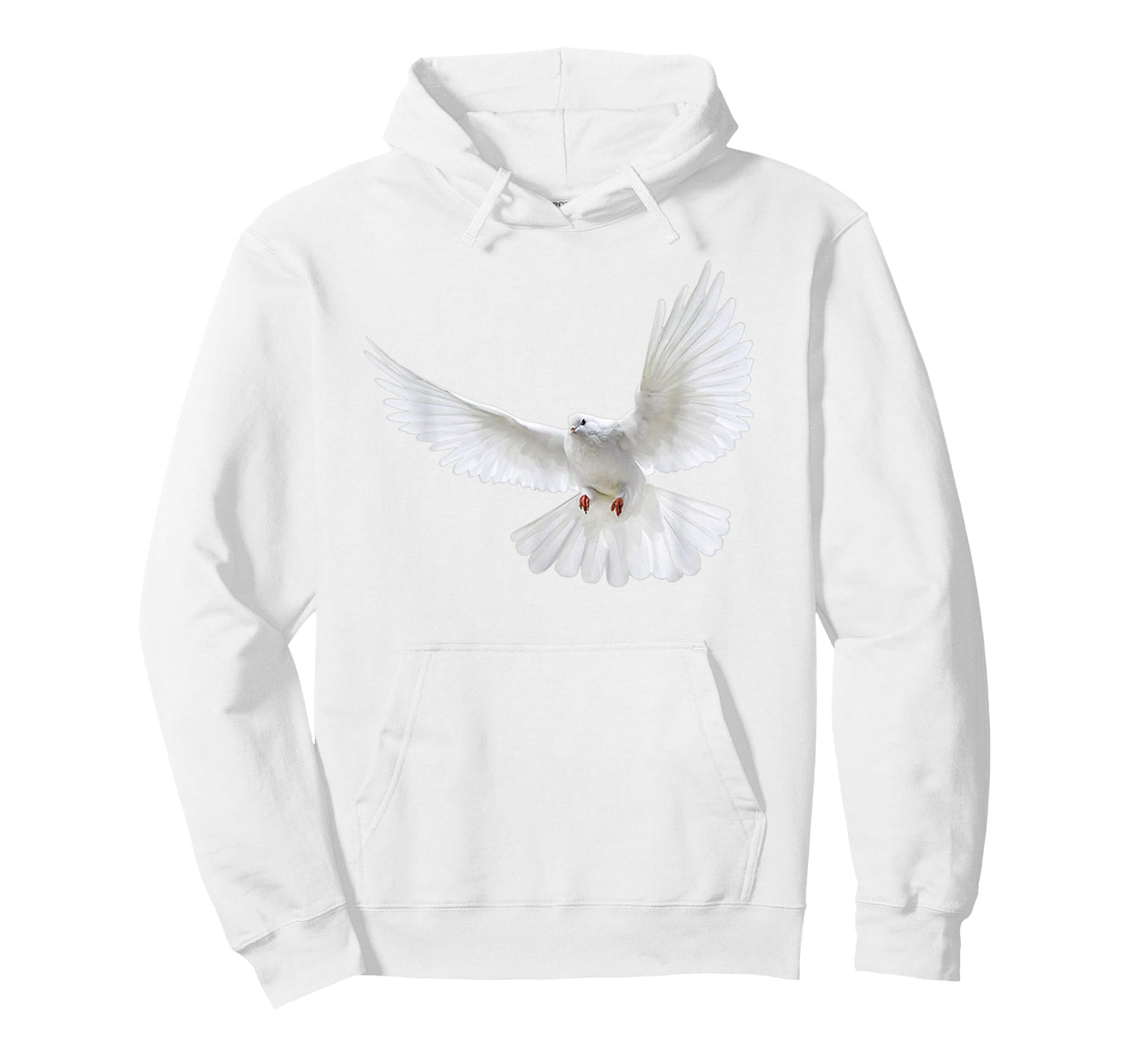 Beautiful Flying Peaceful White Dove Photo Silhouette T-Shirt